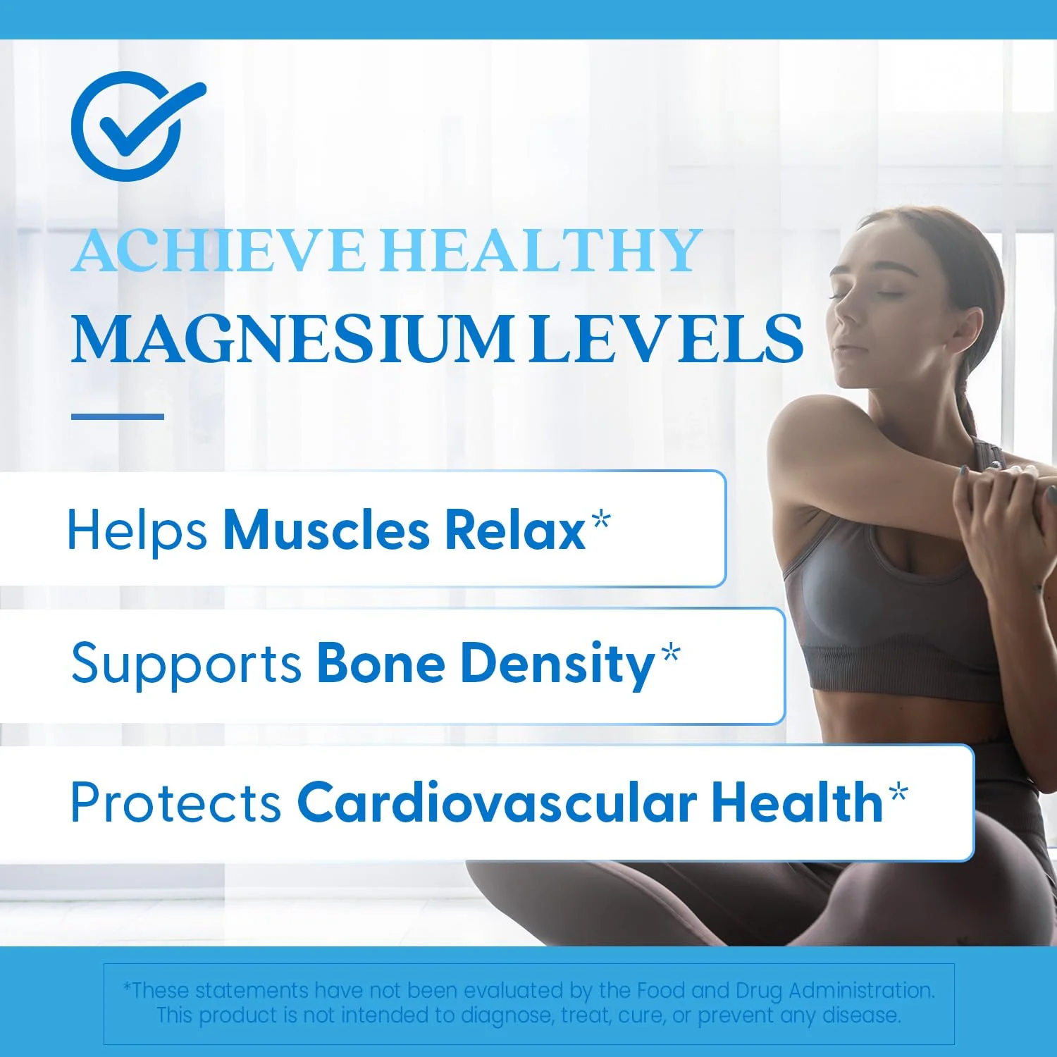 Doctor's Best High Absorption Magnesium Glycinate Lysinate Supplement for Sleep Support - Chelated Magnesium Capsules for Women & Men, 105 mg per Serving, Calm Support, Vegan - 120 Veg Caps - Image 4