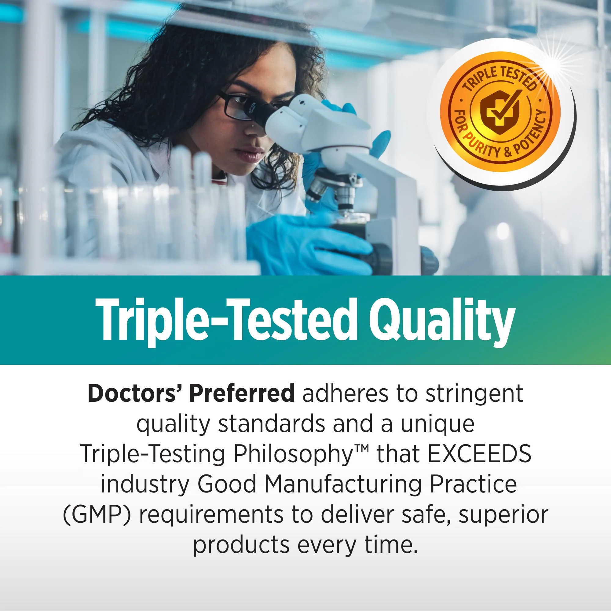 DOCTORS' PREFERRED Clinical-Grade OcuGold Eye Vitamins with Lutein and Zeaxanthin for Macula & Retina Health, Digital Eye Strain, Eye Fatigue and Visual Performance - 30 Vegan Capsules - Image 3