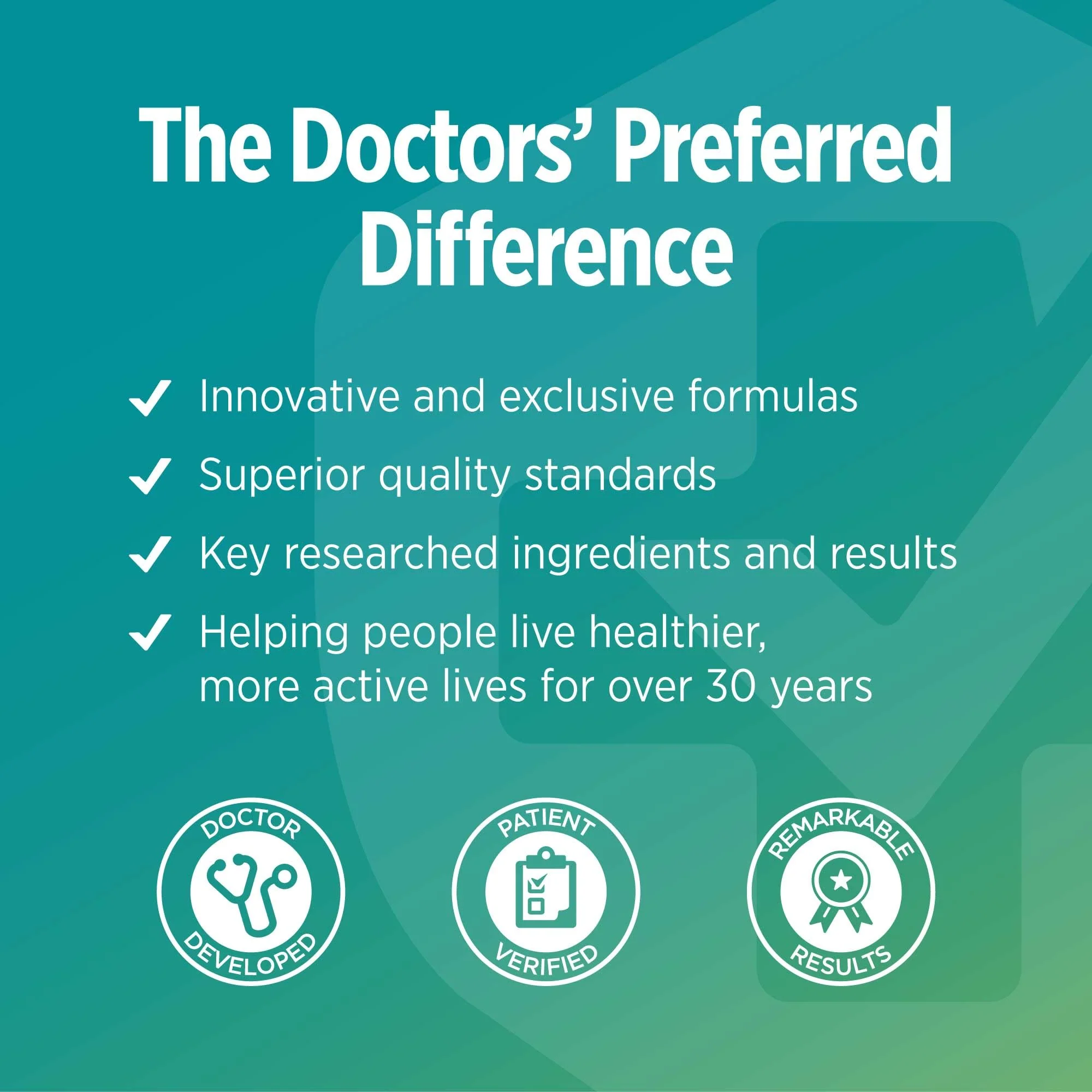 DOCTORS' PREFERRED Daily5 Multivitamin for Women and Men, Clinically Validated Ingredients, Heart, Joints, Circulation, 90 Vegan Capsules - Image 2