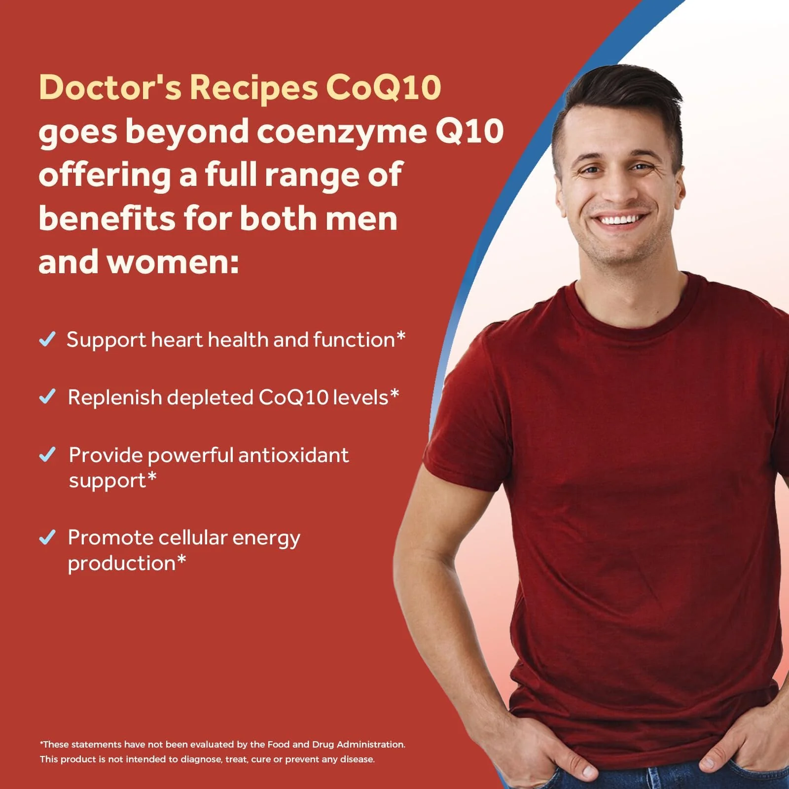 Doctor's Recipes CoQ10 200mg Per Serving, High Absorption Coenzyme Q10 Supplement with Olive Oil, Heart & Vascular Health, Energy Production & Antioxidant Support, 2 Month Supply, 120 Softgels - Image 3
