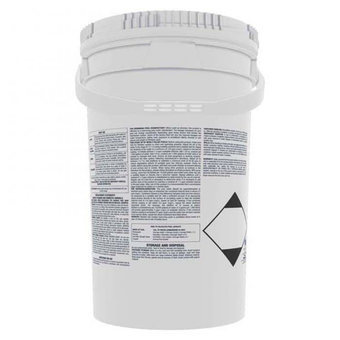 Doheny’s 3-Inch Stabilized Chlorine Tablets for Sanitizing Swimming Pools | 99% Pure Tri-Chlor, 90% Available Chlorine | Long-Lasting, UV-Protected, Slow-Dissolving | Individually Wrapped 50lb Bucket - Image 2