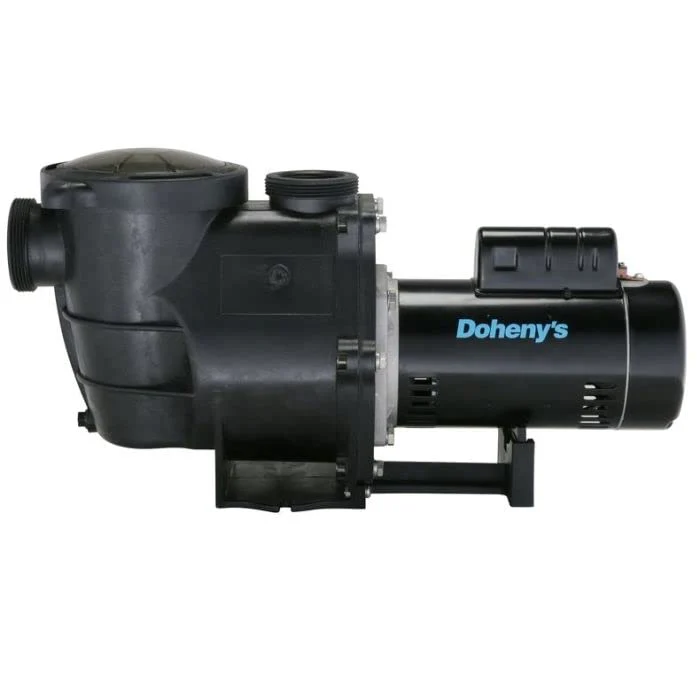 Doheny's Inground Swimming Pool Pro Pump | 1.5 HP, 115V/230V, 97 GPM | Self-Priming, Heavy-Duty, Low-Noise, High-Efficiency | Stainless Steel Shaft, Reinforced Thermoplastic, CSA & ETL Certified