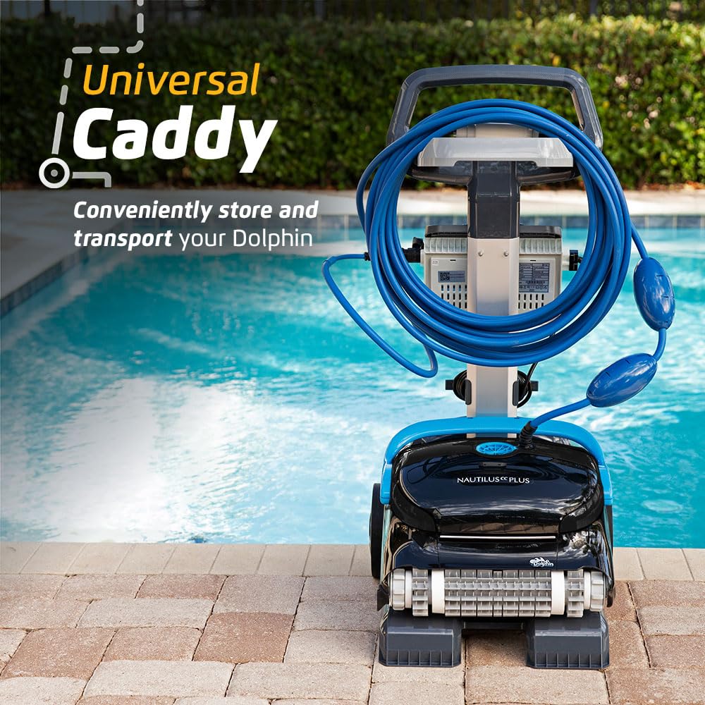Dolphin Nautilus CC Plus Wi-Fi Automatic Robotic Pool Vacuum Cleaner, Includes Caddy and Classic Cover for Storage and Protection, Ideal for In-Ground Pools up to 50 FT - Image 4