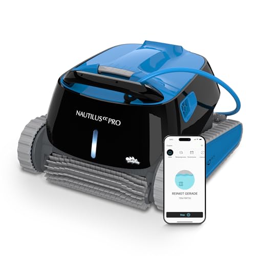 Dolphin Nautilus CC Pro Wi-Fi Automatic Robotic Pool Vacuum Cleaner, Wall Climbing, Waterline Scrubber Brush, Ideal for In-Ground Pools up to 50 FT in Length - Image 8