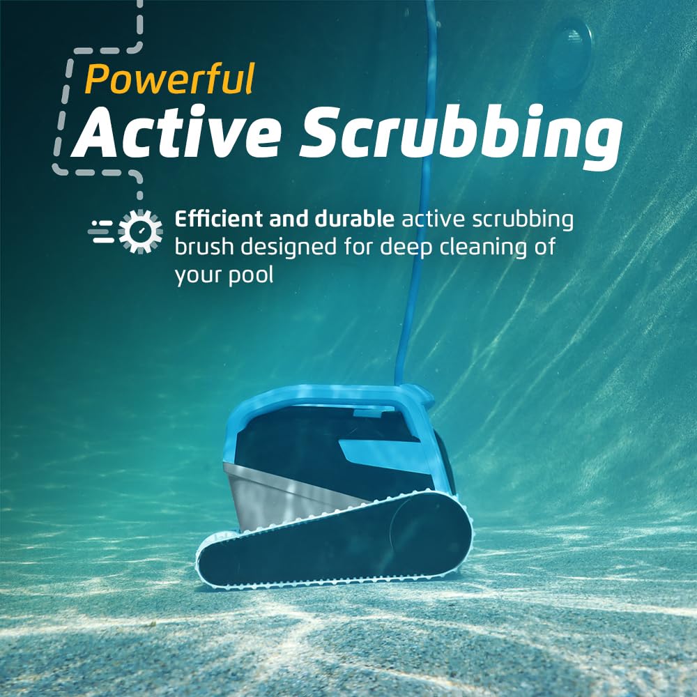 Dolphin (Upgraded 2026) Nautilus Titan Wi-Fi Automatic Robotic Pool Vacuum Cleaner Waterline Scrubbing, Multi-Layer Filtration, Ideal for Inground Pool up to 50 FT in Length - Image 6