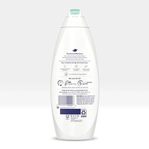 Dove Body Wash For Softer and Smoother Skin Sensitive Skin Hypoallergenic and Sulfate Free Body Wash 22 oz, 4 Count - Image 15