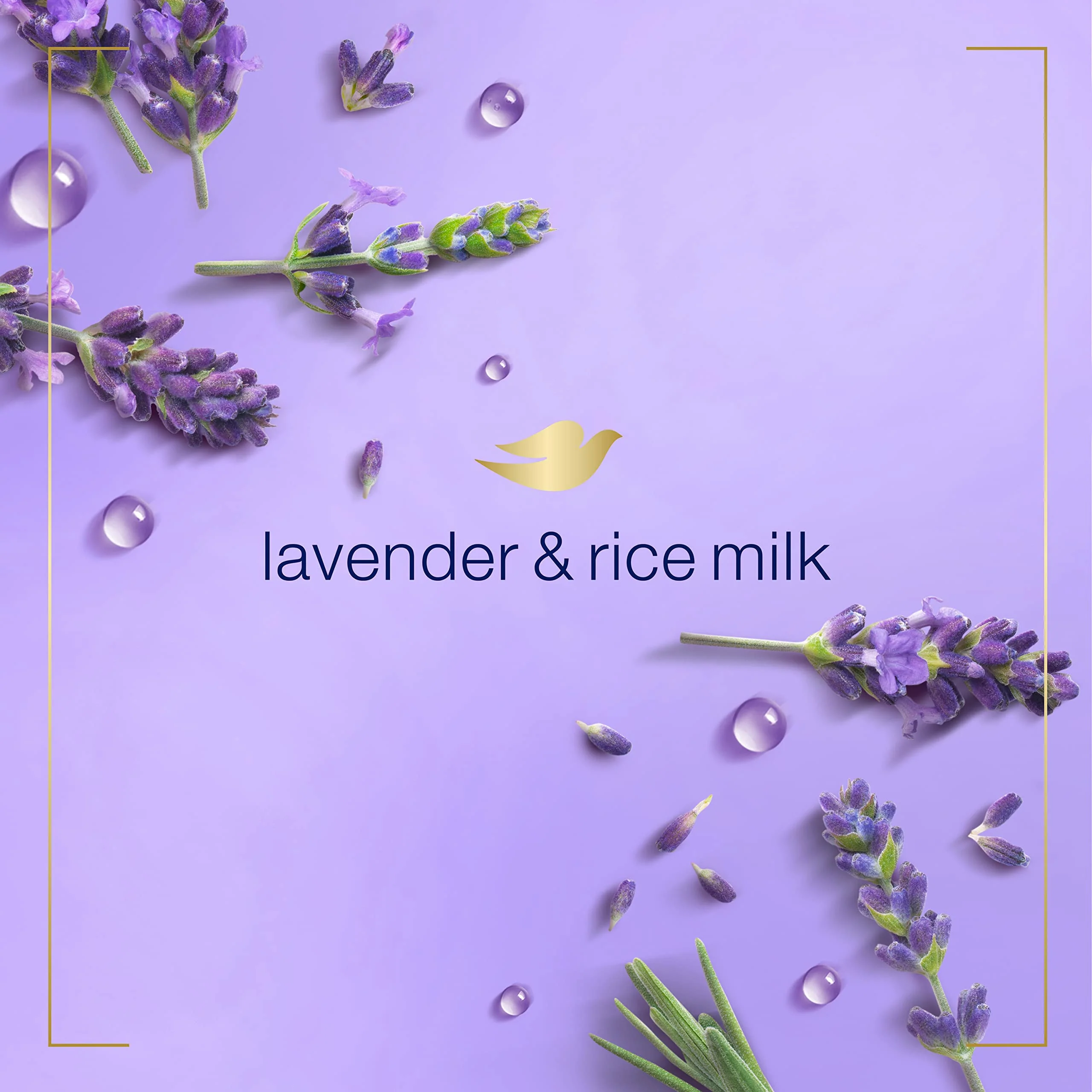 Dove Foaming Hand Wash Lavender & Rice Milk Pack of 4 Protects Skin from Dryness, More Moisturizers than the Leading Ordinary Hand Soap, 10.1 oz - Image 5