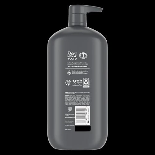Dove Men+Care Body and Face Wash with Wild Mint Oil, Invigorating Revive 3N1 with 24-Hour Nourishing Micromoisture Technology, 30 oz 3 Count - Image 6
