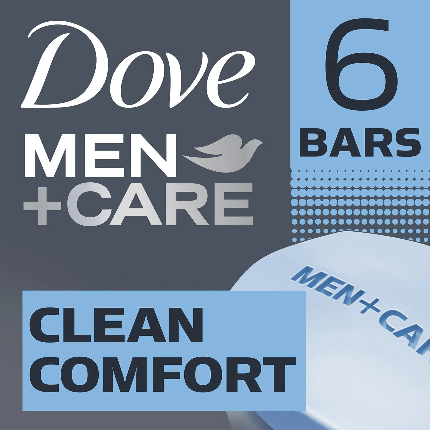 Dove Men+Care Clean Comfort Soaps (2 Boxes/12 Bars)+ Extra Fresh Soap (1 Bar) – Hydrating & Refreshing 3-in-1 Hand & Body, Face + Shave Soap Bundle - Image 3