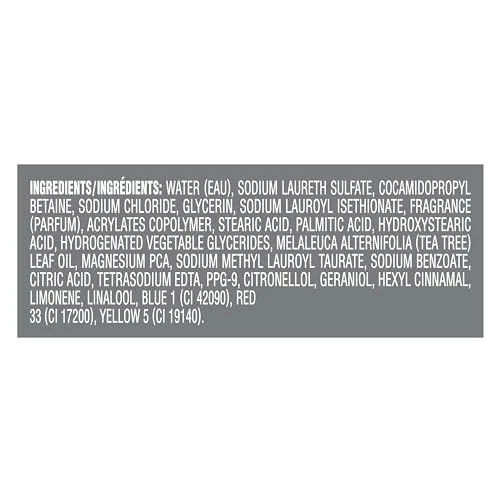 DOVE MEN + CARE Post-Workout Body Wash 3N1 Revive 4 Count For Men With Tea Tree Oil, 18 oz - Image 2