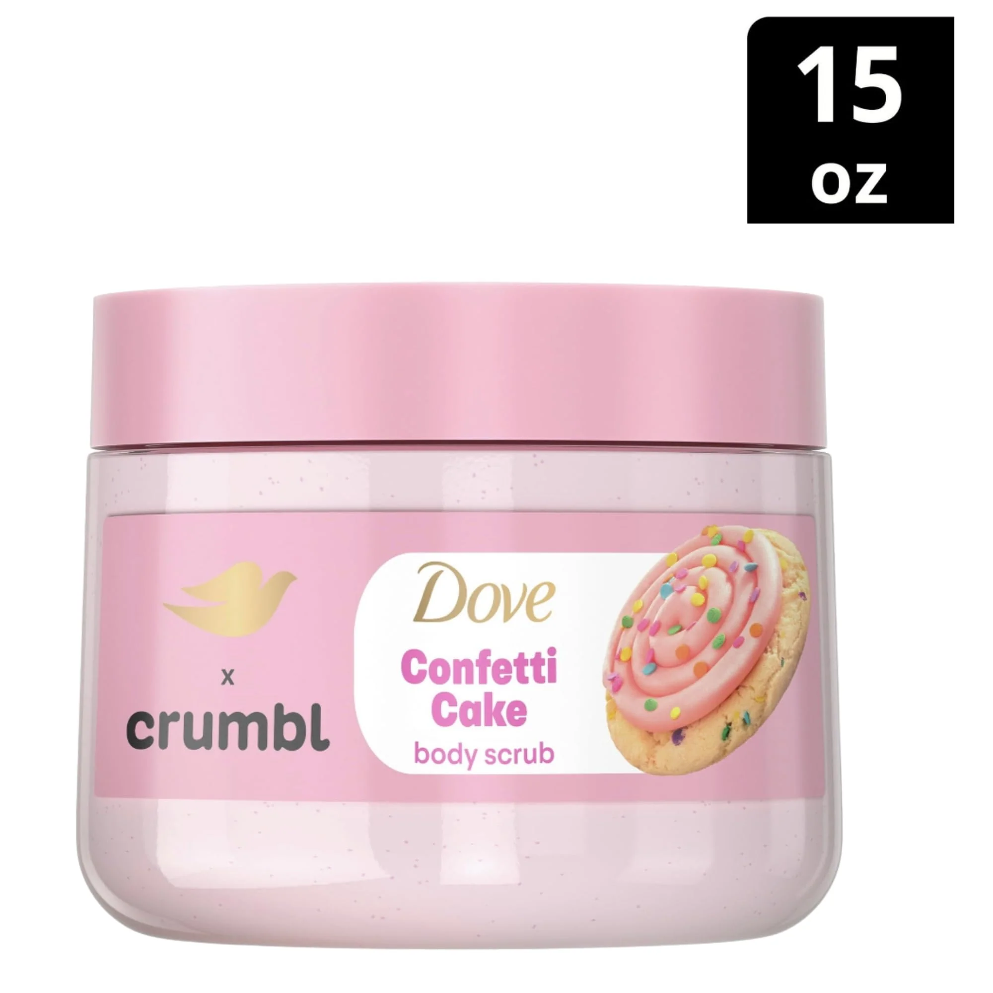 Dove Moisturizing Body Wash & Scrub | Confetti Cake Scent | 20oz Wash + 15oz Scrub | Limited Edition - Image 8