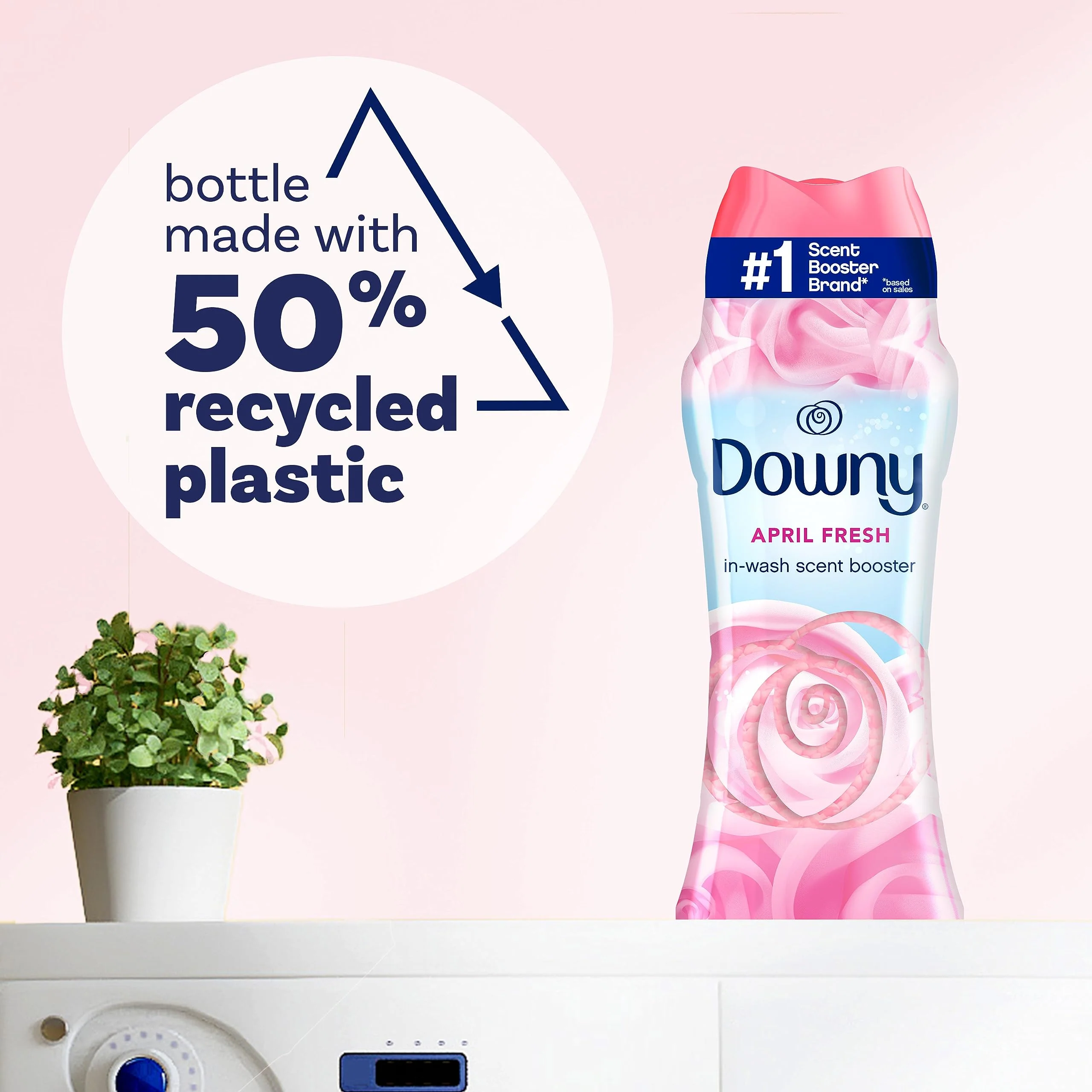 Downy April Fresh In-Wash Laundry Scent Booster Beads, 24 oz, laundry scent beads, Long-lasting Freshness - Image 7