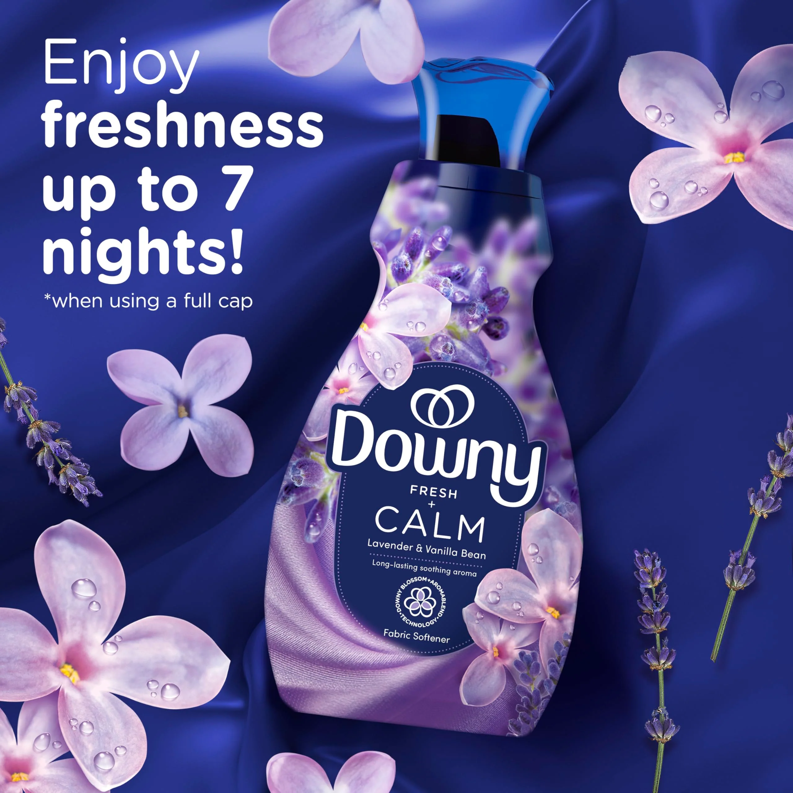 Downy Infusions Liquid Fabric Softener, Refresh, Birch Water & Botanicals, 101 fl oz - Image 6