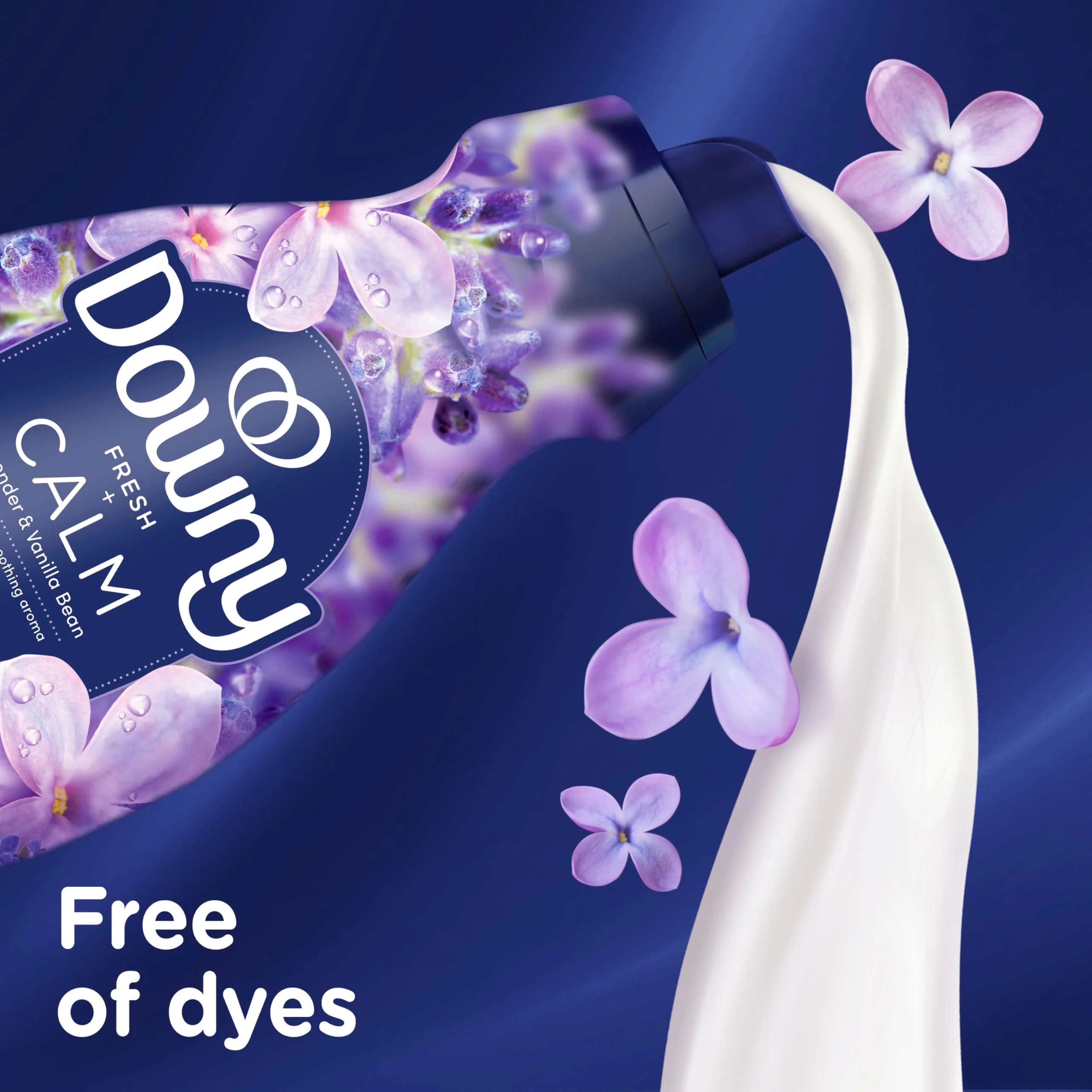 Downy Infusions Liquid Fabric Softener, Refresh, Birch Water & Botanicals, 101 fl oz - Image 8