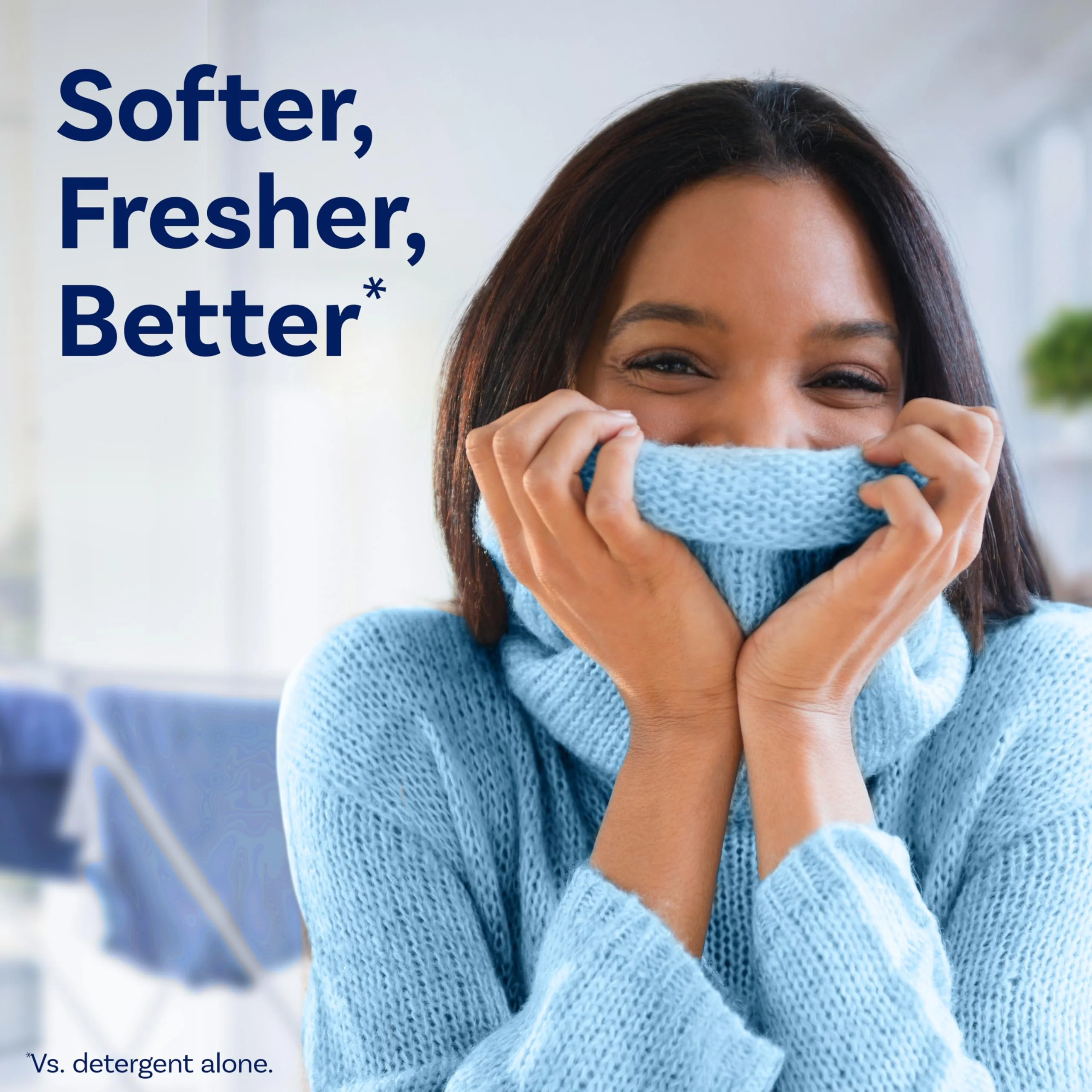 Downy Soft, 2 in 1 Soft and Fresh Liquid Fabric Softener, Cool Cotton, 140 fl oz, 190 Loads, Fabric Conditioner Liquid provides softness and freshness for fabrics - Image 5