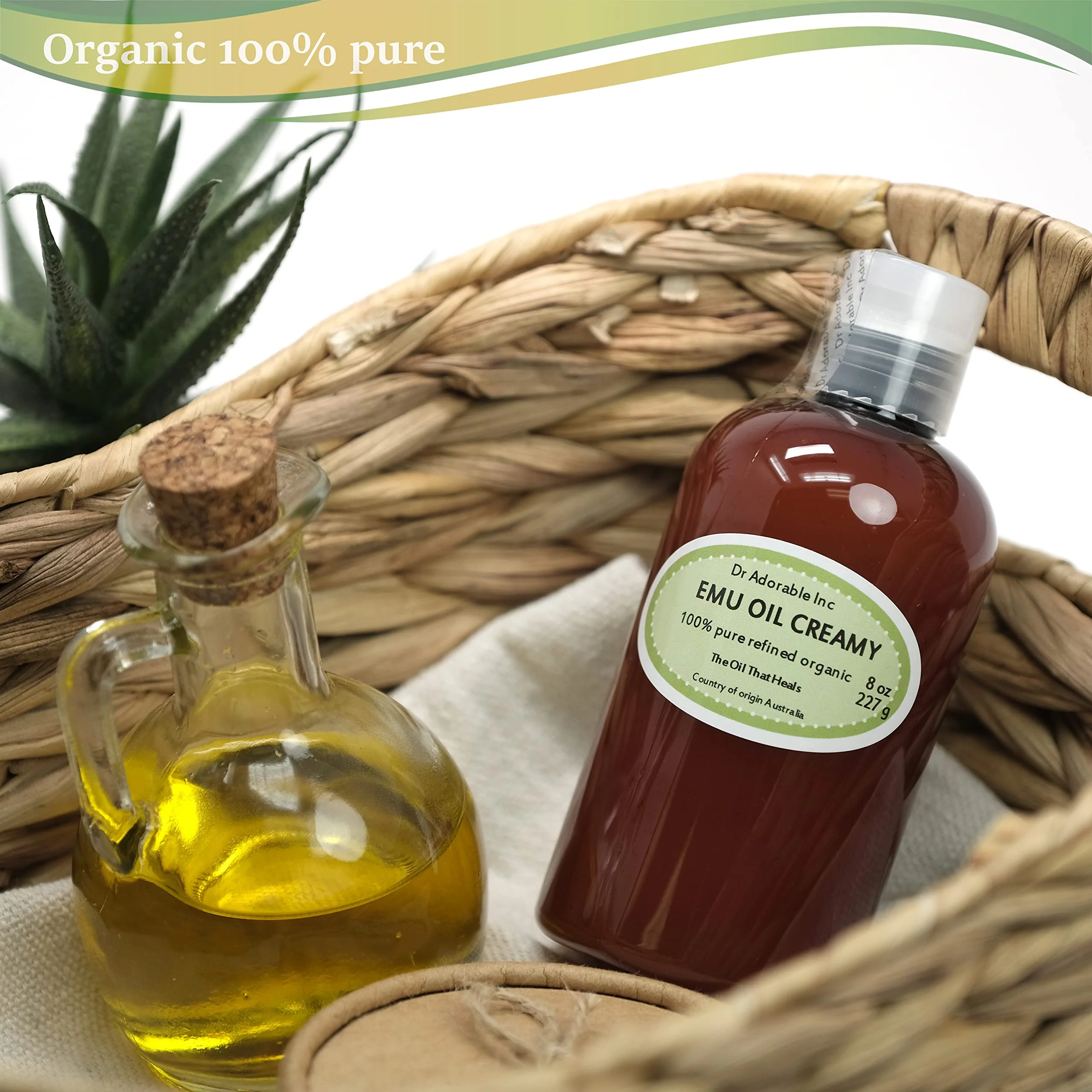 Dr Adorable - 8 oz - Creamy Emu Oil - 100% Pure Natural Organic - Image 9