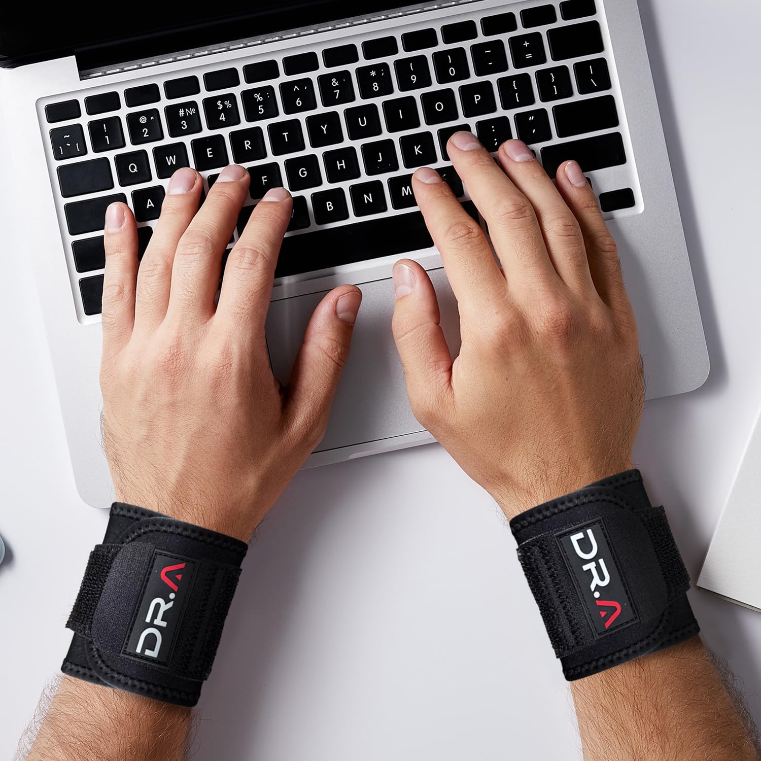 Dr. Arthritis Doctor Developed Wrist Brace, Wrist Wraps for Tendonitis, Hand Support, Ideal for Fitness, Weightlifting (Pair) - Image 6
