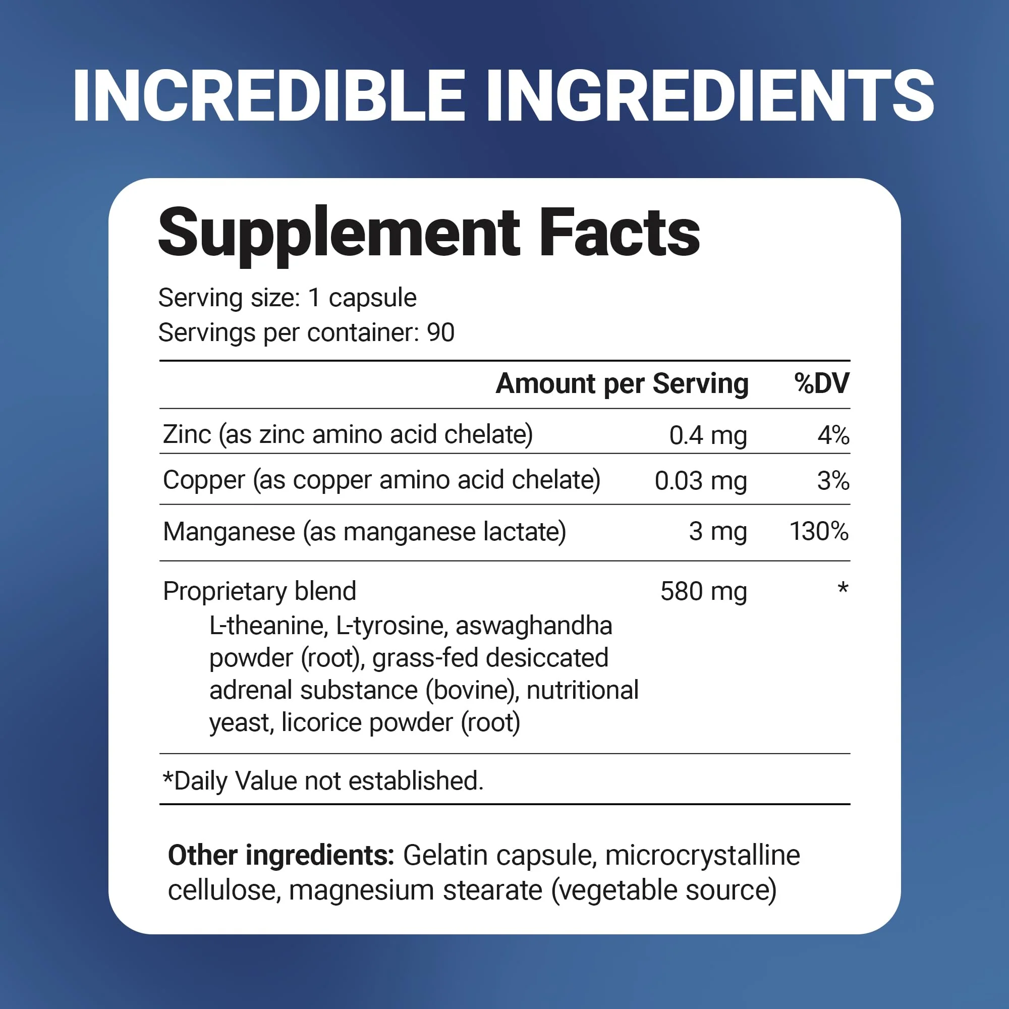 Dr. Berg’s Adrenal Stress Advanced Formula - Adrenal Support Supplements for Stress, Mood and Energy Support - Adrenal Supplements - Cortisol Manager with Ashwagandha - 90 Capsules - Image 4