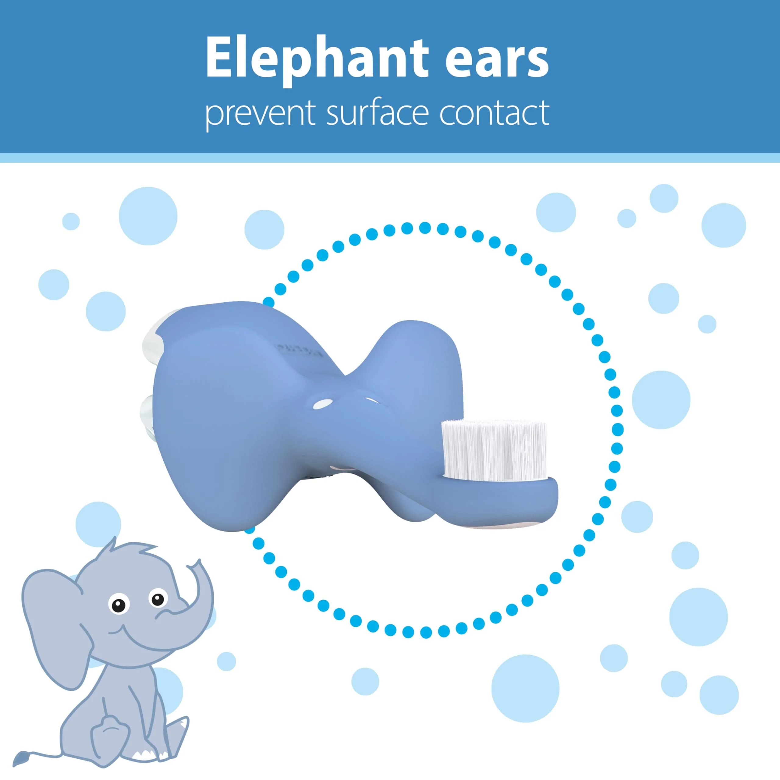 Dr. Brown's Infant-to-Toddler Toothbrush Set, 1.4 Ounce, Blue - Image 5