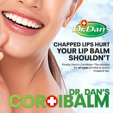 Dr. Dan's Cortibalm -3 Pack -for Dry Cracked Lips - Healing Lip Balm for Severely Chapped Lips- Designed for Men, Women and Children - Image 5