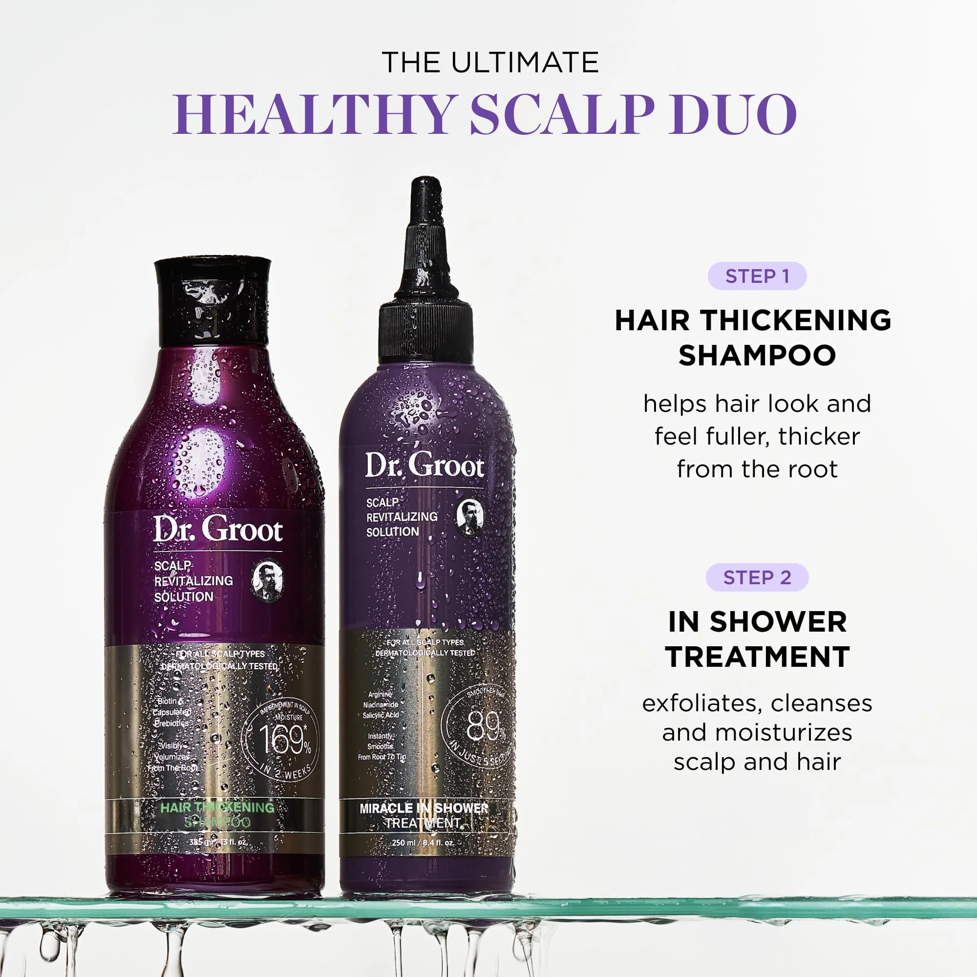 Dr. Groot Miracle in Shower Treatment for Hair Loss - Korean Care 5-Second Smoothing Solution With Rosemary Oil, Moisturizing Scalp Revitalizing Rinse - Image 4