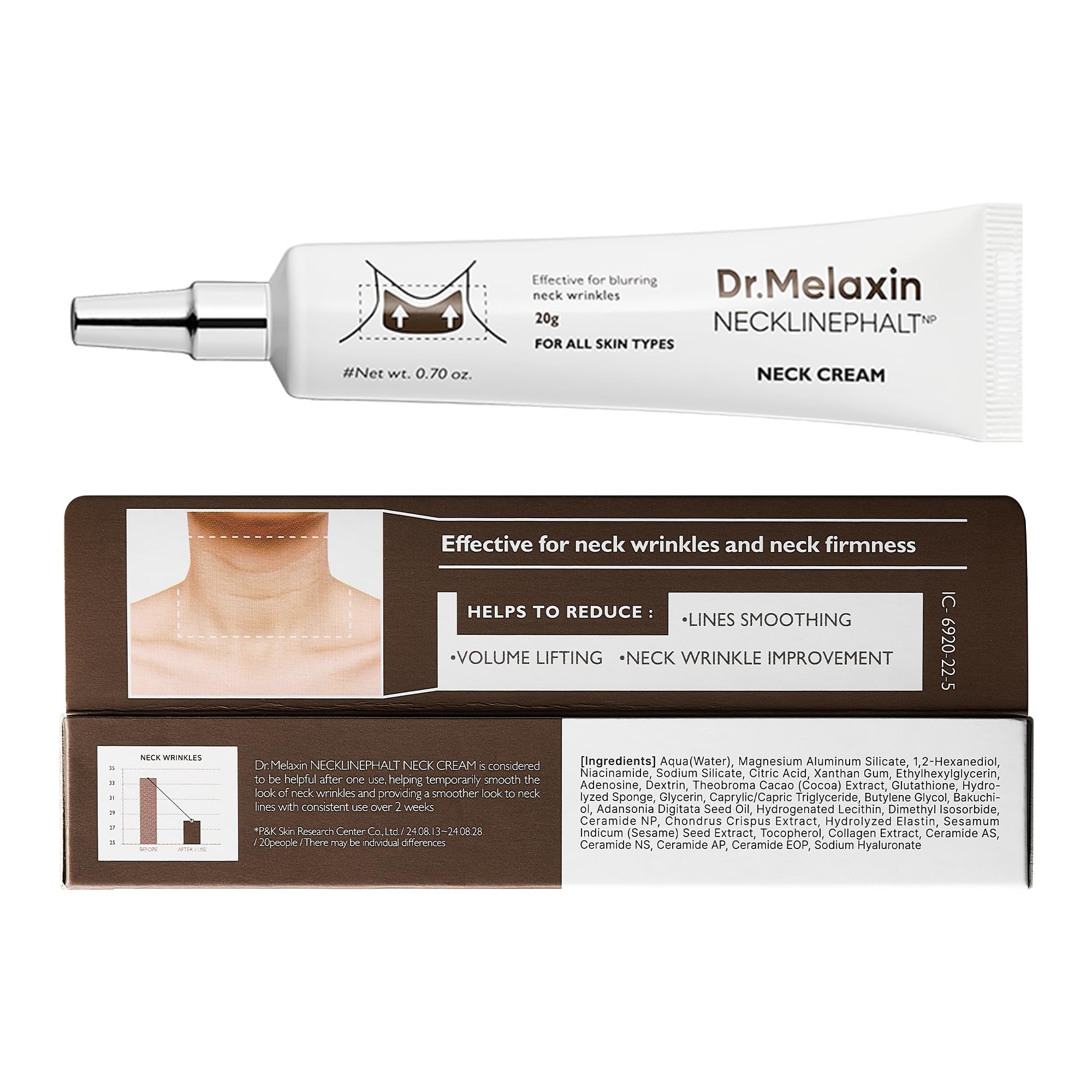 Dr. Melaxin Necklinephalt Neck Cream Neck Care, Volume Lifting, Hali, Needle Beauty, Beauty Needle - Image 2