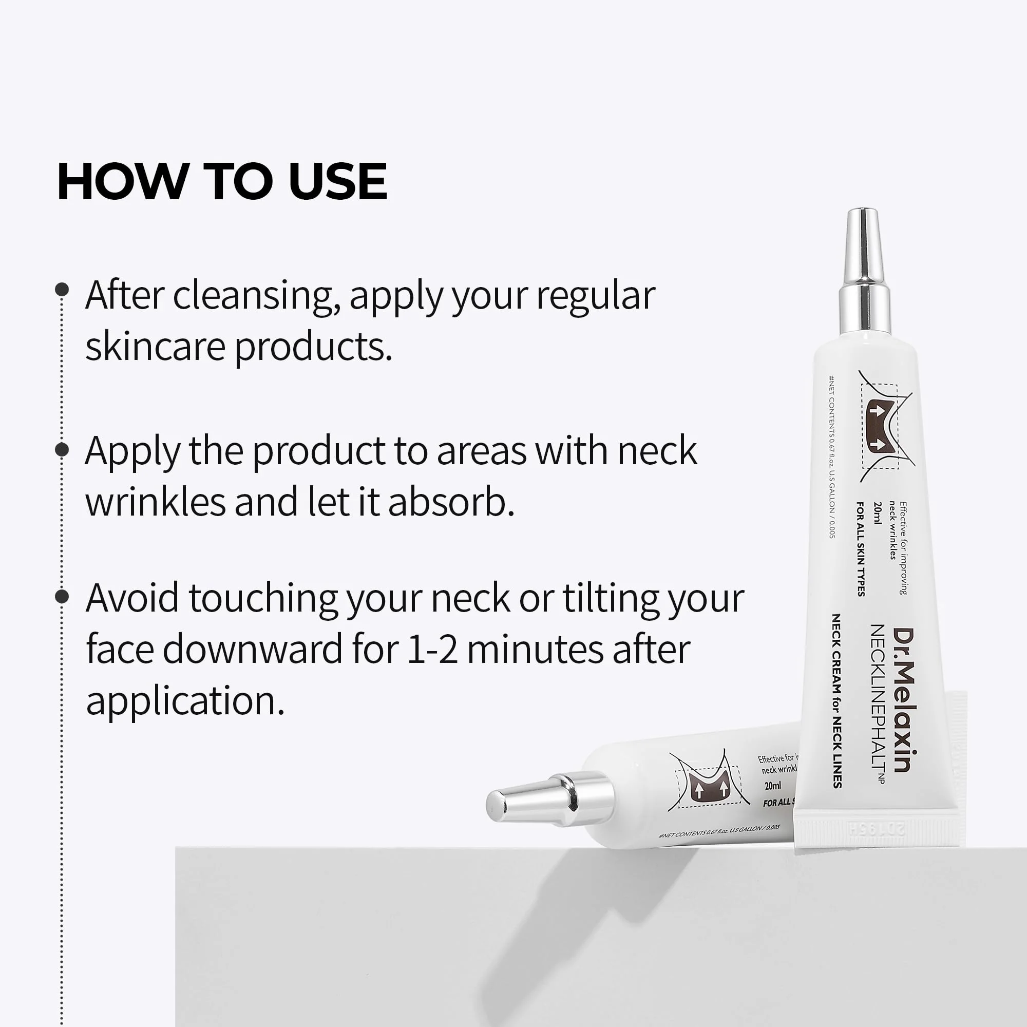 Dr. Melaxin Necklinephalt Neck Cream Neck Care, Volume Lifting, Hali, Needle Beauty, Beauty Needle - Image 5