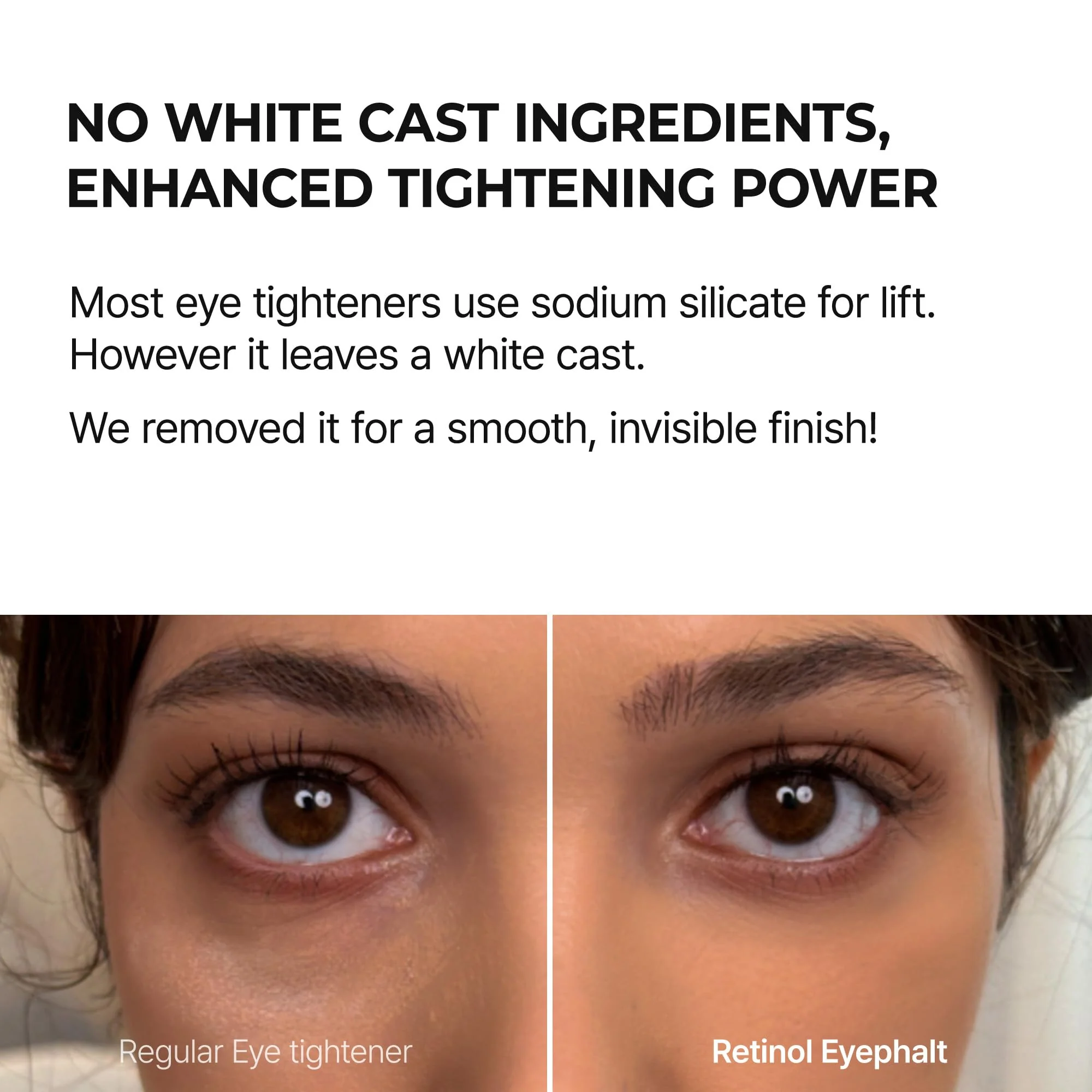 Dr.Melaxin Retinol Eyebag Cream for Puffiness, Dark Circles & Fine Lines, Wrinkle, EGF Anti-Aging Under Eye Moisturizer with Niacinamide&Ceramide Makeup friendly korean skin care - Image 5