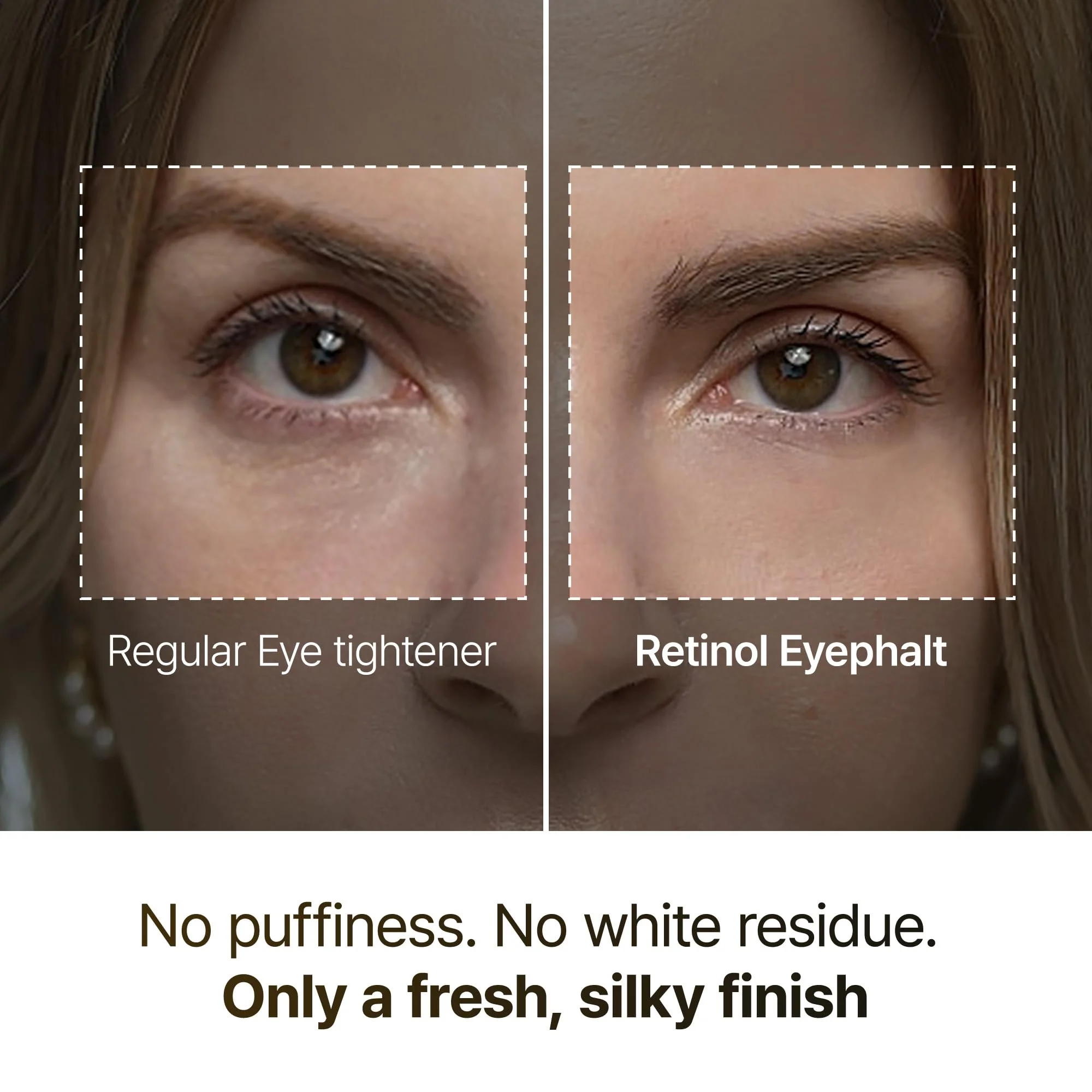 Dr.Melaxin Retinol Eyebag Cream for Puffiness, Dark Circles & Fine Lines, Wrinkle, EGF Anti-Aging Under Eye Moisturizer with Niacinamide&Ceramide Makeup friendly korean skin care - Image 8
