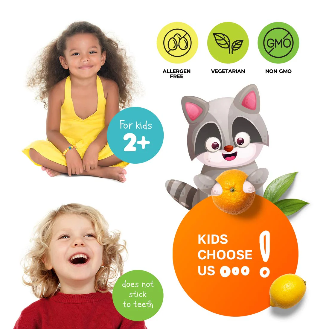 DR. MORITZ Vitamin C Gummies for Kids & Adults 240 mg - Immune Support Low-Sugar Chewable Vitamins for Toddlers - Vegetarian Gelatin-Free Children's Dietary Supplement (Citrus Flavor) (120 Count) - Image 5