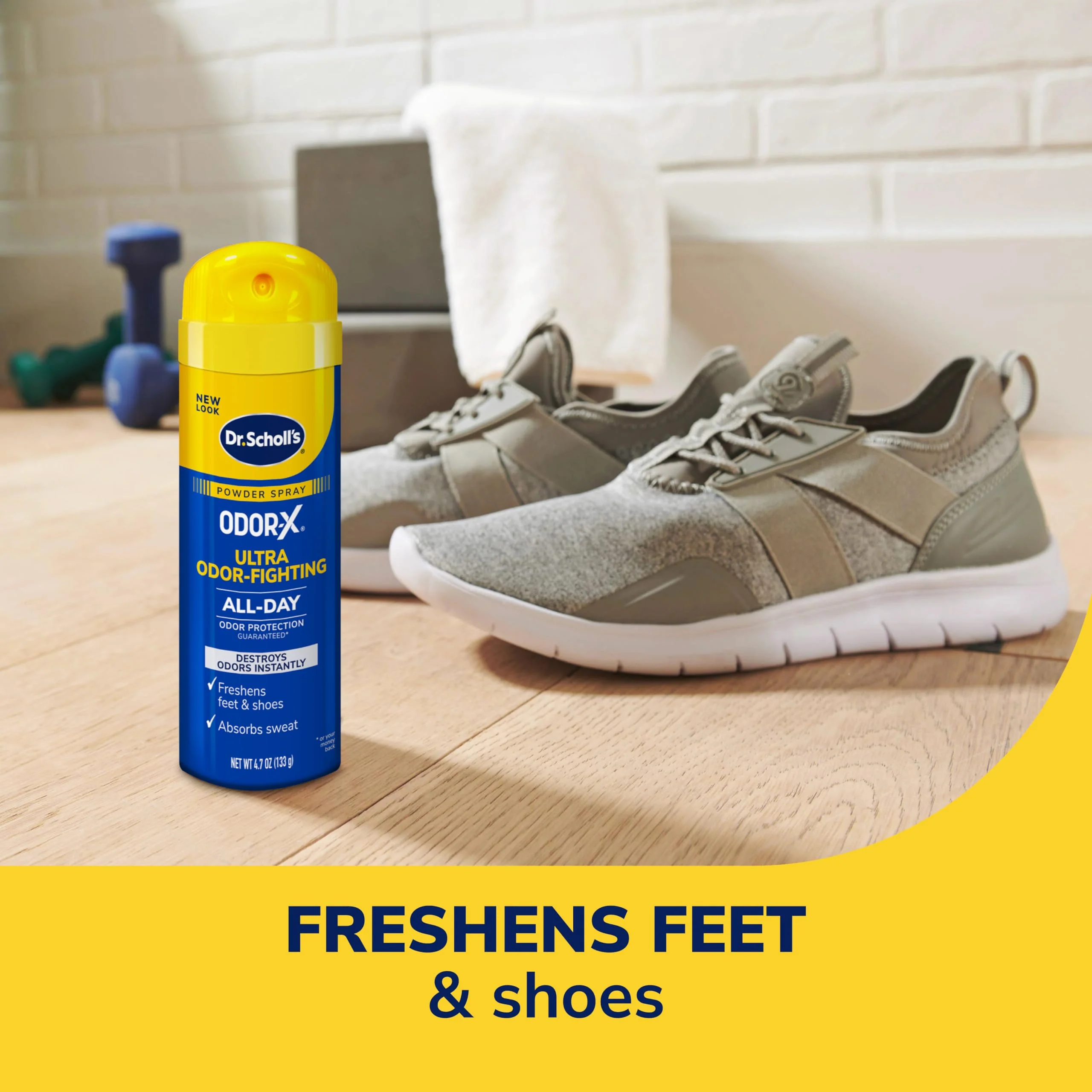 Dr. Scholl’s Odor-X ODOR-FIGHTING Spray-Powder // All-Day Odor Protection and Sweat Absorption - Packaging May Vary - Image 4