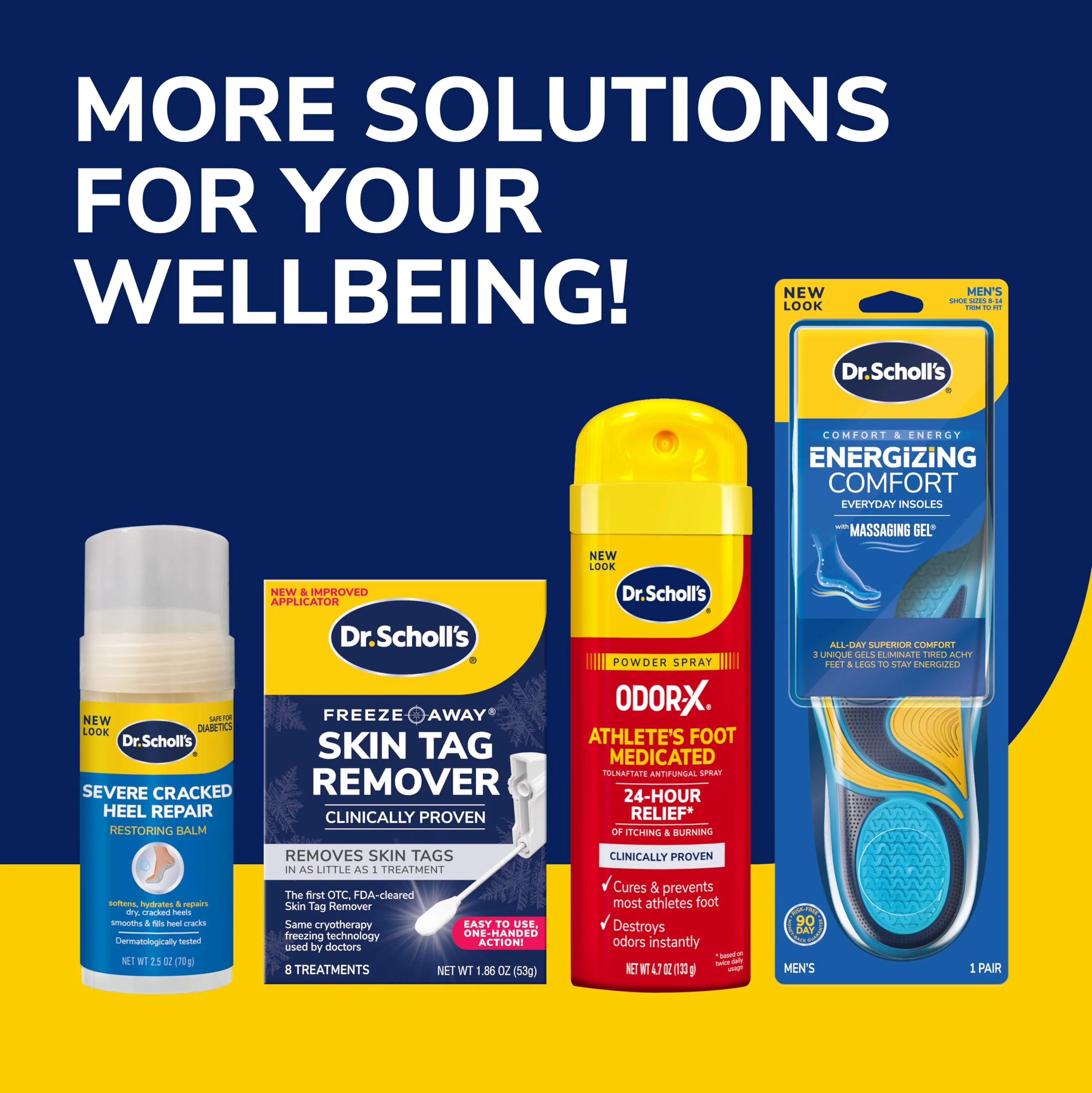 Dr. Scholl’s Odor-X ODOR-FIGHTING Spray-Powder // All-Day Odor Protection and Sweat Absorption - Packaging May Vary - Image 6