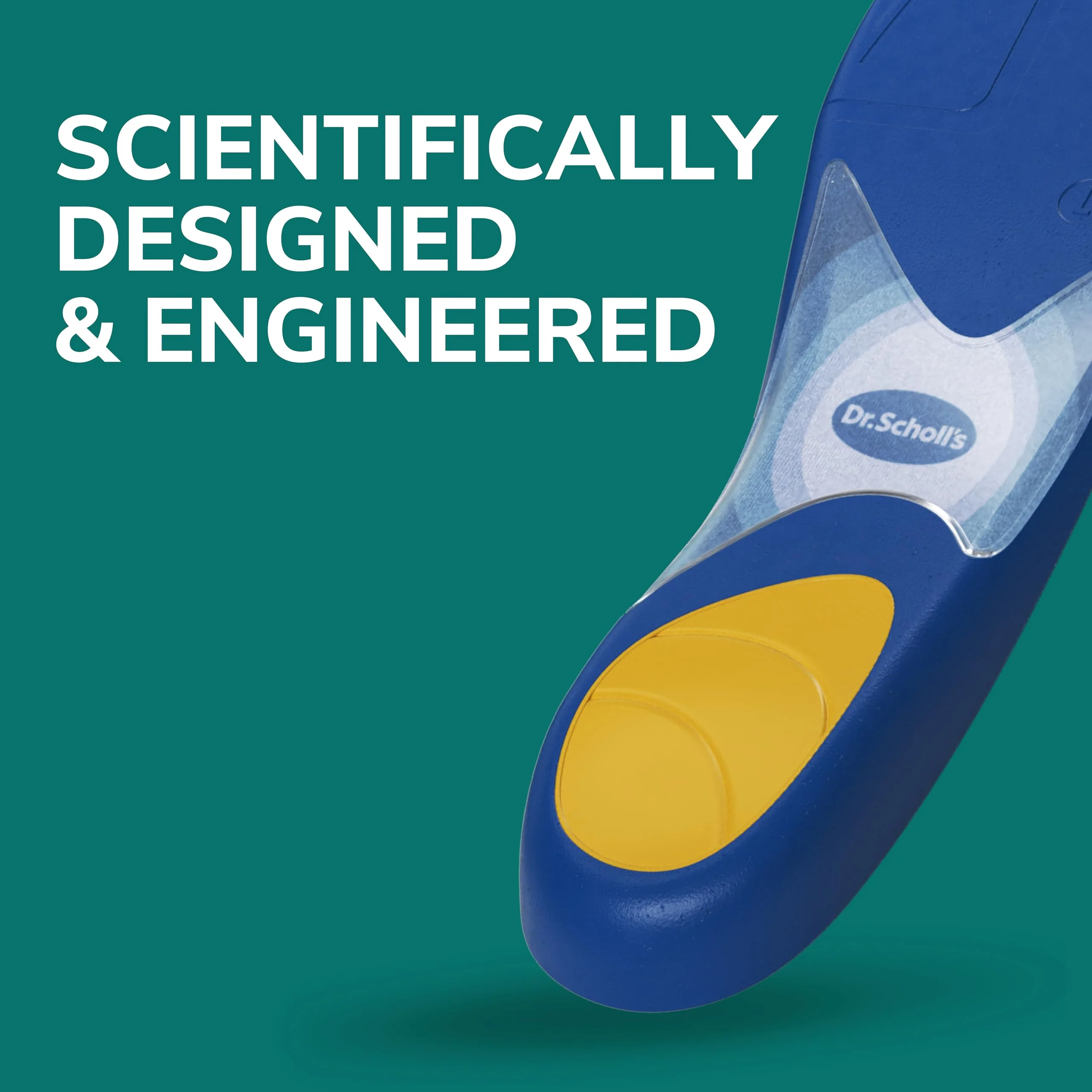 Dr. Scholl's Prevent Pain Protective Insoles, Protect Against Foot, Knee, Lower Back Pain, Promote Foot Health & Wellness, Trim to Fit Insert, Men Shoe Size 8-14, 1 Pair - Image 3