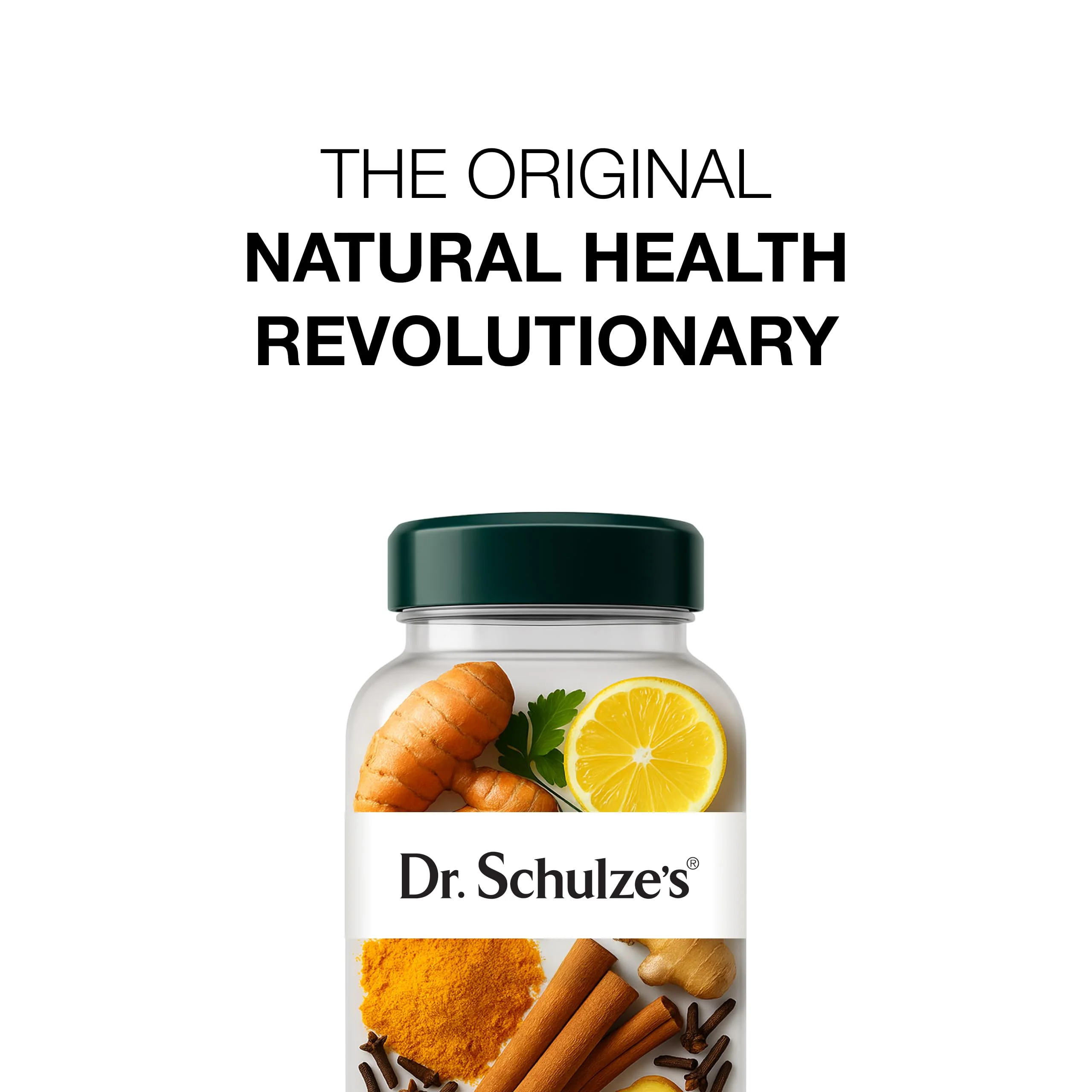 Dr. Schulze's Super-C Plus - Vitamin C Supplement for Immune Support - Skin Health & Antioxidant Support - High-Potency Formula - Plant-Based Superfood - Gluten-Free & Vegan - 60 Count (20 Servings)