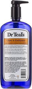Dr Teal's Body Wash Variety Gift Set (3 Bottles, 24 oz ea) - Soothe & Sleep, Glow & Radiance, and Relax & Relief - Lavender, Citrus, & Eucalyptus Scents - Essential Oils & Epsom Salts for Relaxation - Image 3