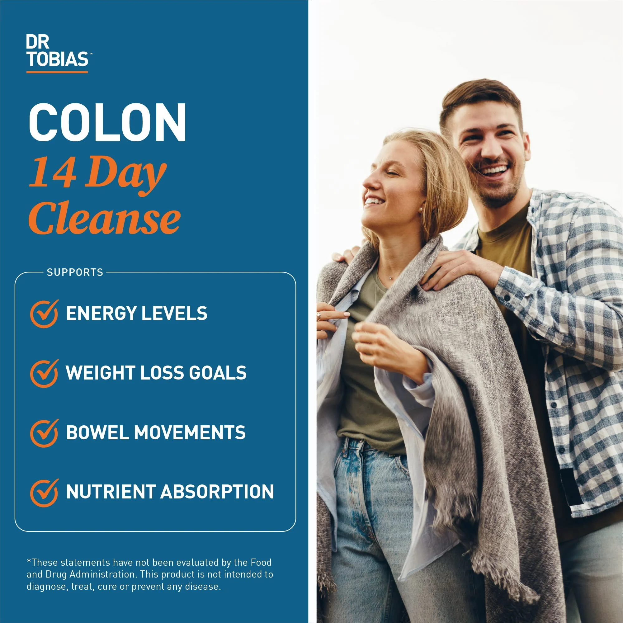 Dr. Tobias Colon Cleanse - Constipation Relief & Gut Health Support for Women & Men | 14 Day Colon Cleanser for a Gentle Colon Detox & Gut Flush - 2 Bottles of 28 Capsules - Image 3