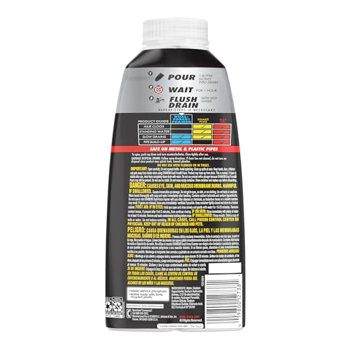 Drano Dual-Force Foamer Clog Remover, 17 oz (Pack of 5) - Image 2