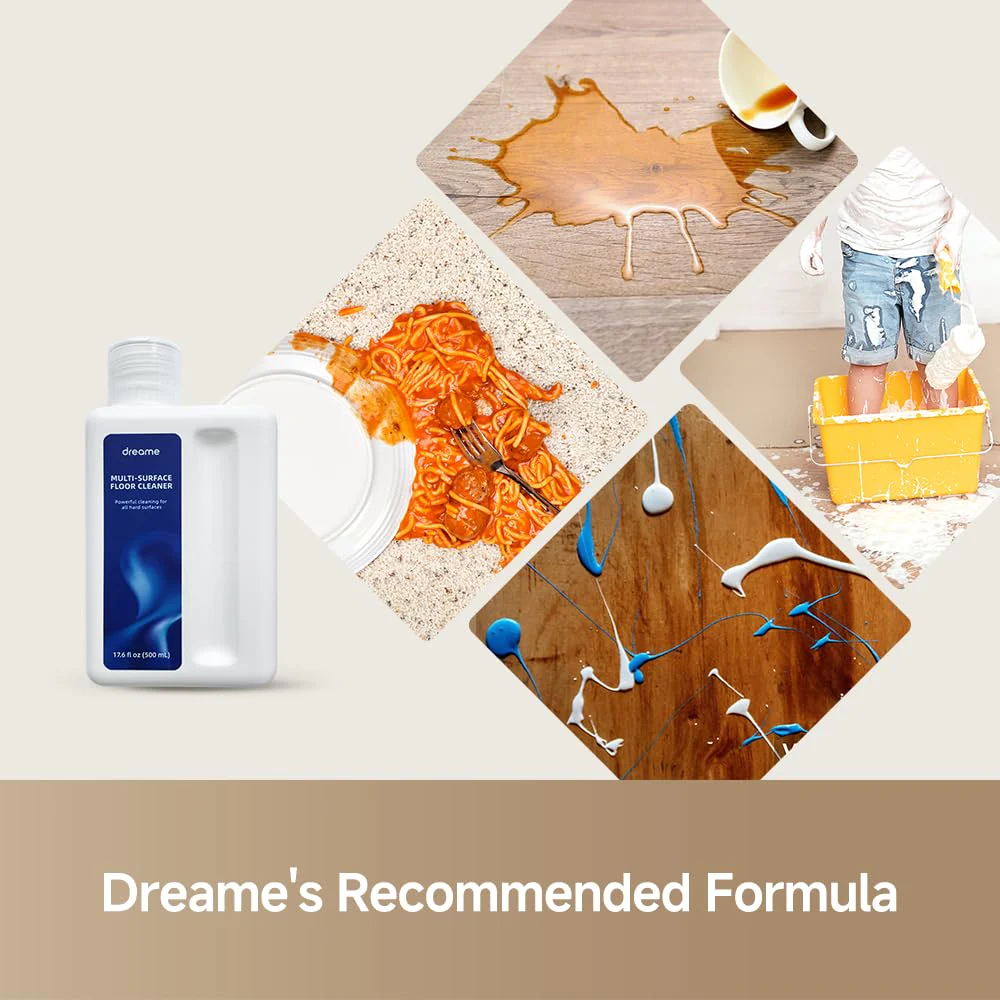 dreame Cleaning Solution Compatible with H12 PRO/G10 Pro/H13 PRO/H12S/H12 Pro FlexReach/H12 Dual/G10 Combo/G10/K10/K10 Plus Wet Dry Vacuum Cleaner (16.9 OZ) - Image 2