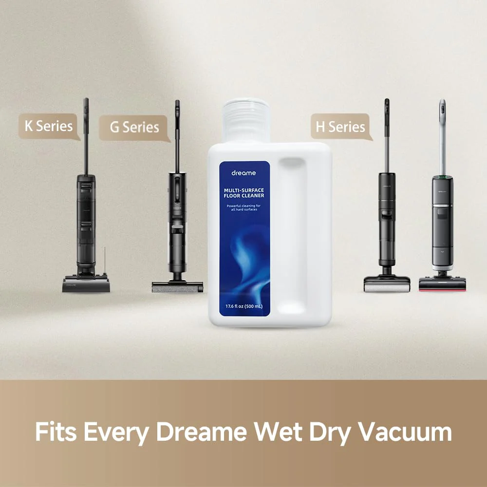 dreame Cleaning Solution Compatible with H12 PRO/G10 Pro/H13 PRO/H12S/H12 Pro FlexReach/H12 Dual/G10 Combo/G10/K10/K10 Plus Wet Dry Vacuum Cleaner (16.9 OZ) - Image 4