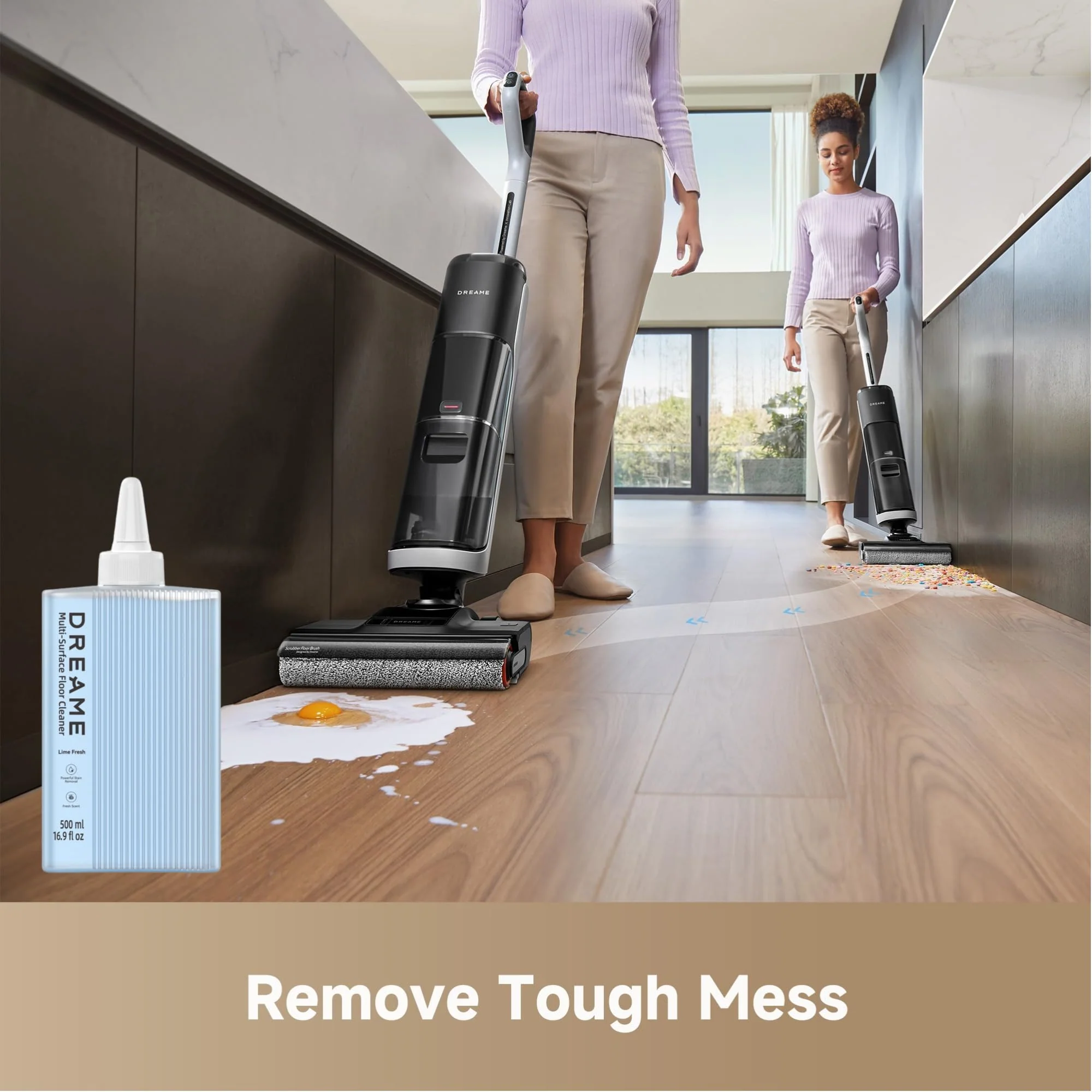 DREAME Replacement Cleaning Solution for H14 Wet Dry Vacuum Cleaner, 16.91oz (500 ml) - Image 2