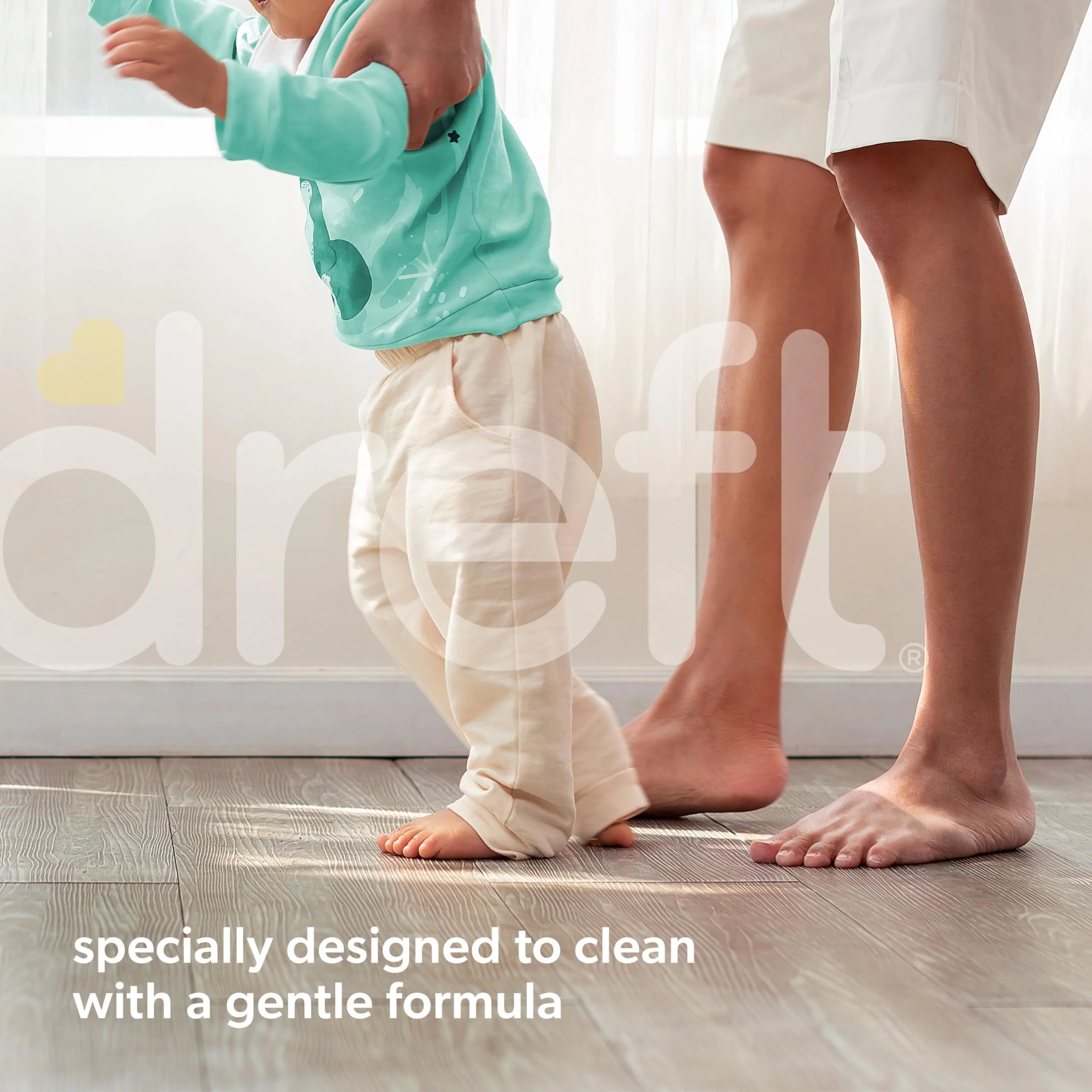 Dreft Stage 2 Active Baby Liquid Laundry Detergent, Helps Remove 99% of Baby Food Stains, Hypoallergenic, 64 loads - Image 6