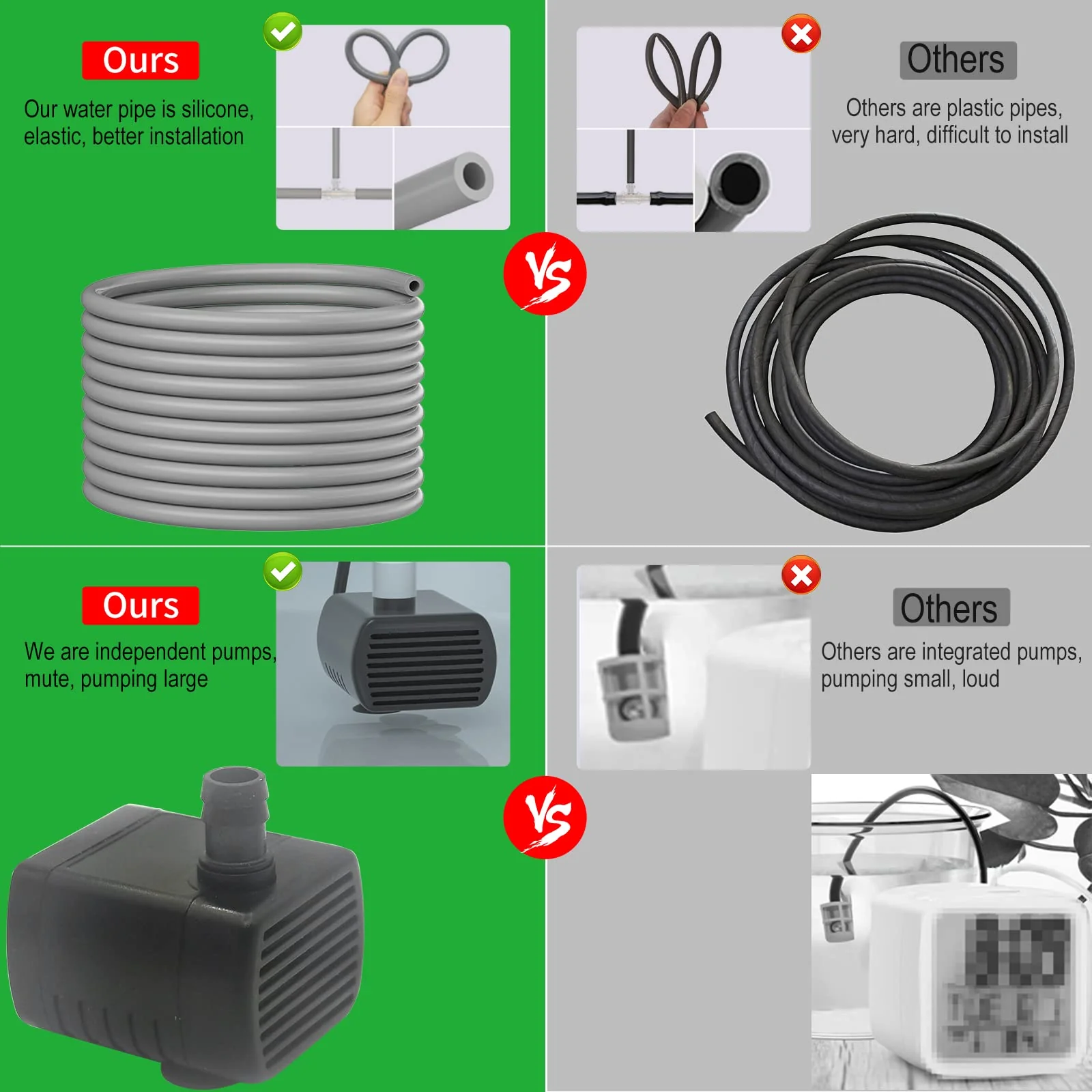 Drip Irrigation Kit,Big Power Automatic Watering System for Potted Plants-12 PCS Adjustable Water Flow Drip Head-Plant Watering Devices,30 Day Interval Programmable Timer,Watering on Working Days - Image 3