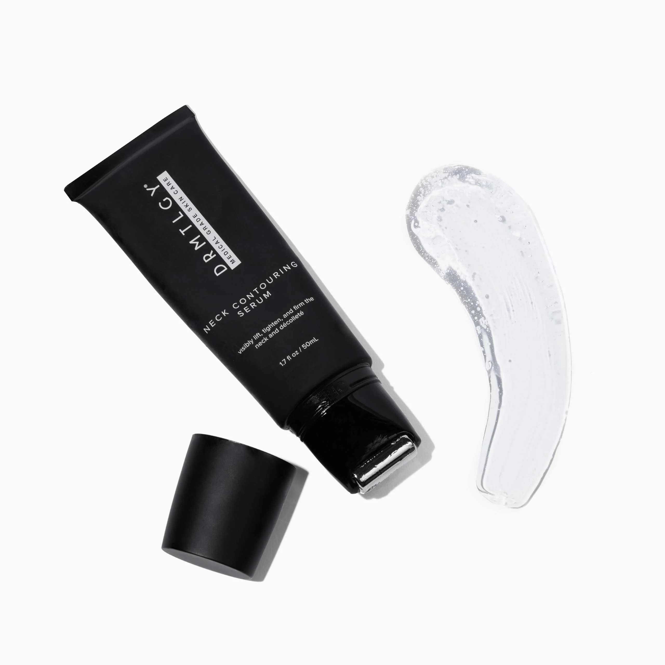 DRMTLGY Contouring Serum - Anti Aging Neck Cream for Skin Tightening and Firming, Sculpt and Define Jawline, Improves Horizontal Neck Lines and Sagging Skin, 1.7 oz - Image 6