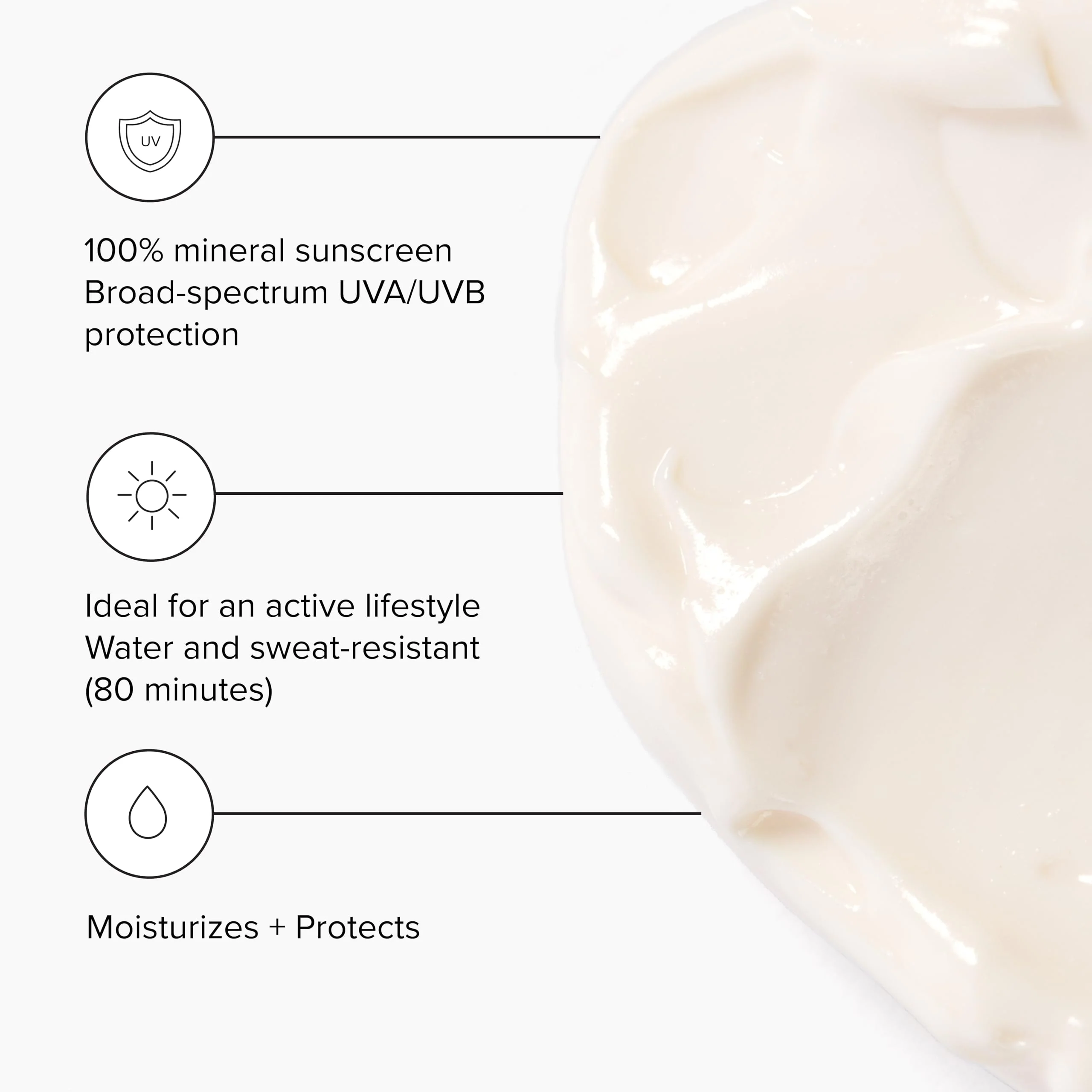 DRMTLGY Day Dream Sunscreen & Face Moisturizer SPF 40 – Water & Sweat-Resistant Sunscreen for Sensitive Skin – UVA/UVB Protection, Skin Care & Makeup Friendly - Image 6