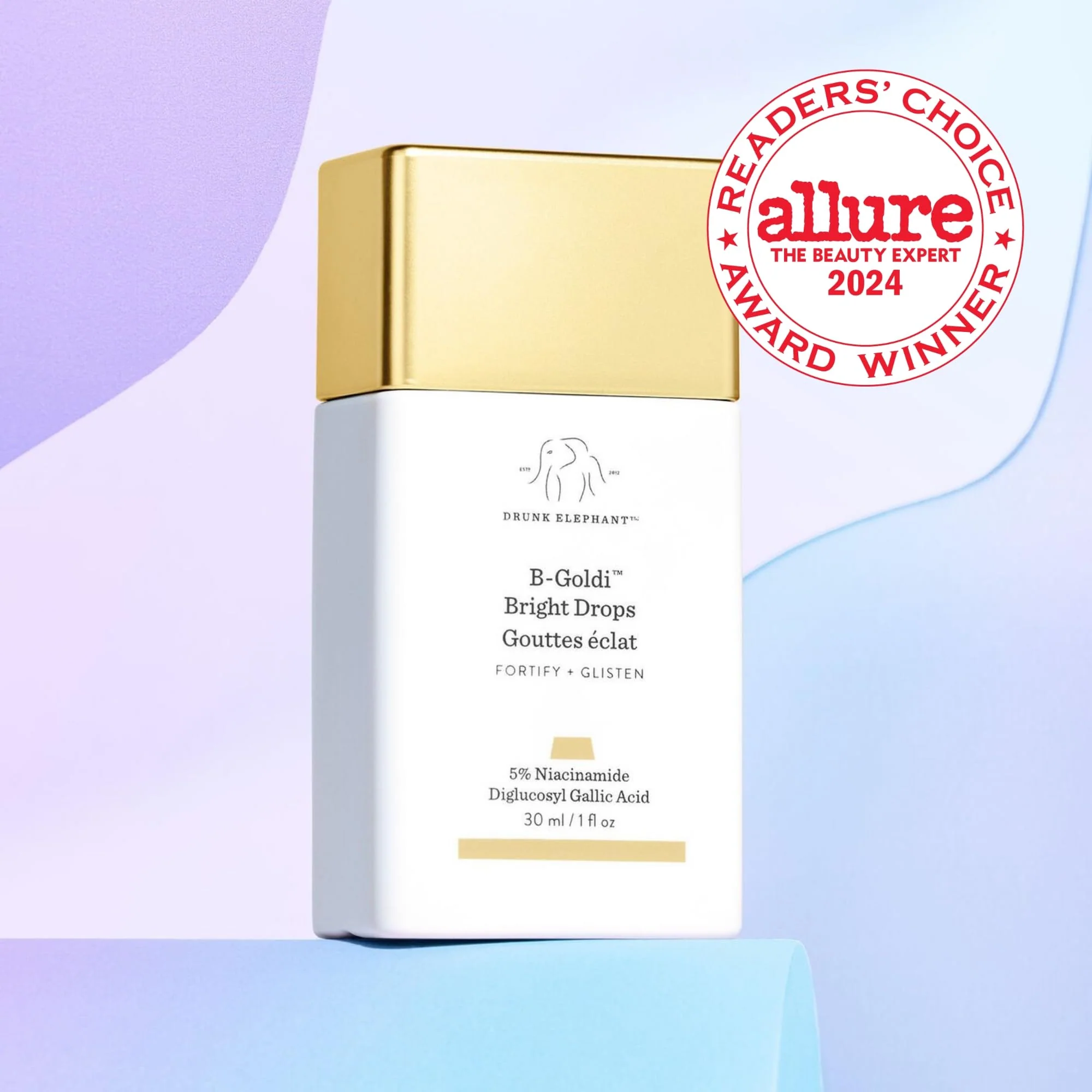 Drunk Elephant B-Goldi Bright Drops - 30 ml/1 fl oz - Illuminating Color Serum Drops - Clean Clinical Skincare - Cruelty-Free - Dermatologist-Tested - Free of Essential Oils, Silicones, and Fragrance - Image 7