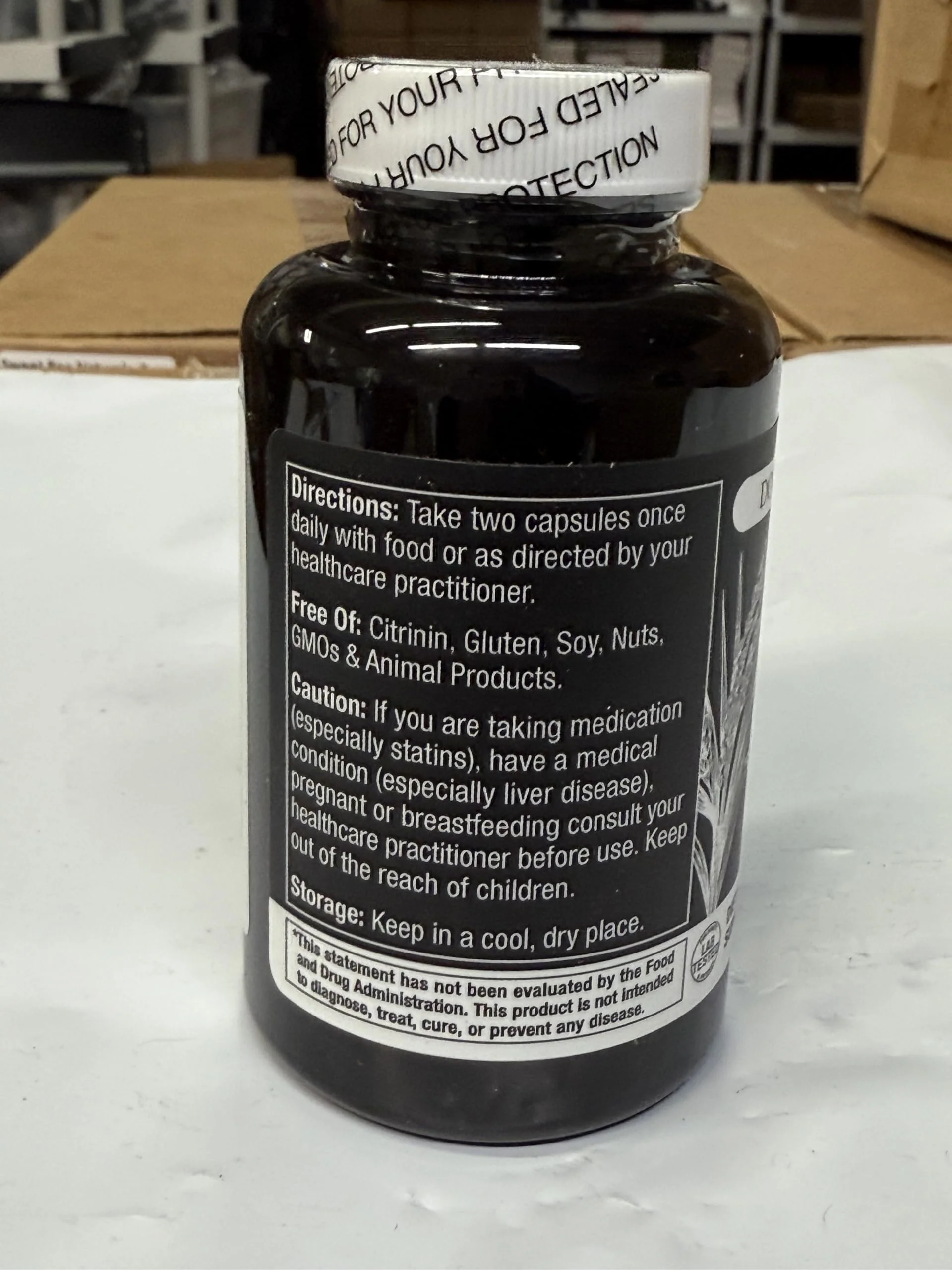 Durable RED Yeast Rice – Organic 1,600 mg Extra Strength + CoQ10 Phytosome – Supports Healthy Cholesterol, Heart, Lipids & Circulation – Doctor Formulated, Non-GMO, Vegan, Made in USA (60 Capsules). - Image 2