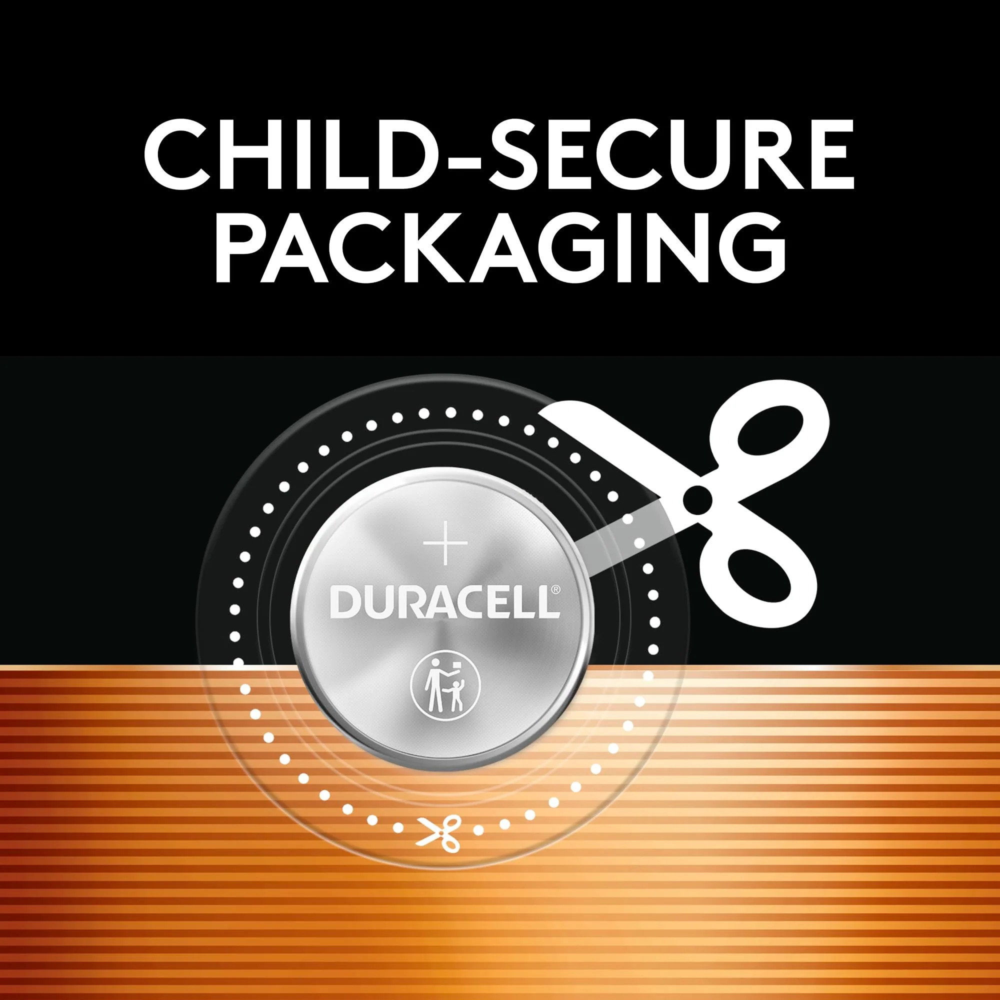 Duracell 2032 Lithium Battery, 1 Count Pack (Pack of 1) Child Safety Features, Compatible with Apple AirTag, Key Fob, Tea Light Candles and other devices, CR2032 Battery, Lithium Coin Battery - Image 4