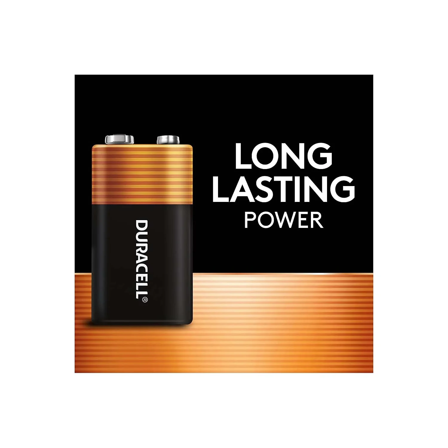 Duracell Coppertop 9V Battery, 2 Count (Pack of 1), Long-lasting All-Purpose Alkaline 9V Batteries for Household and Office Devices - Image 2