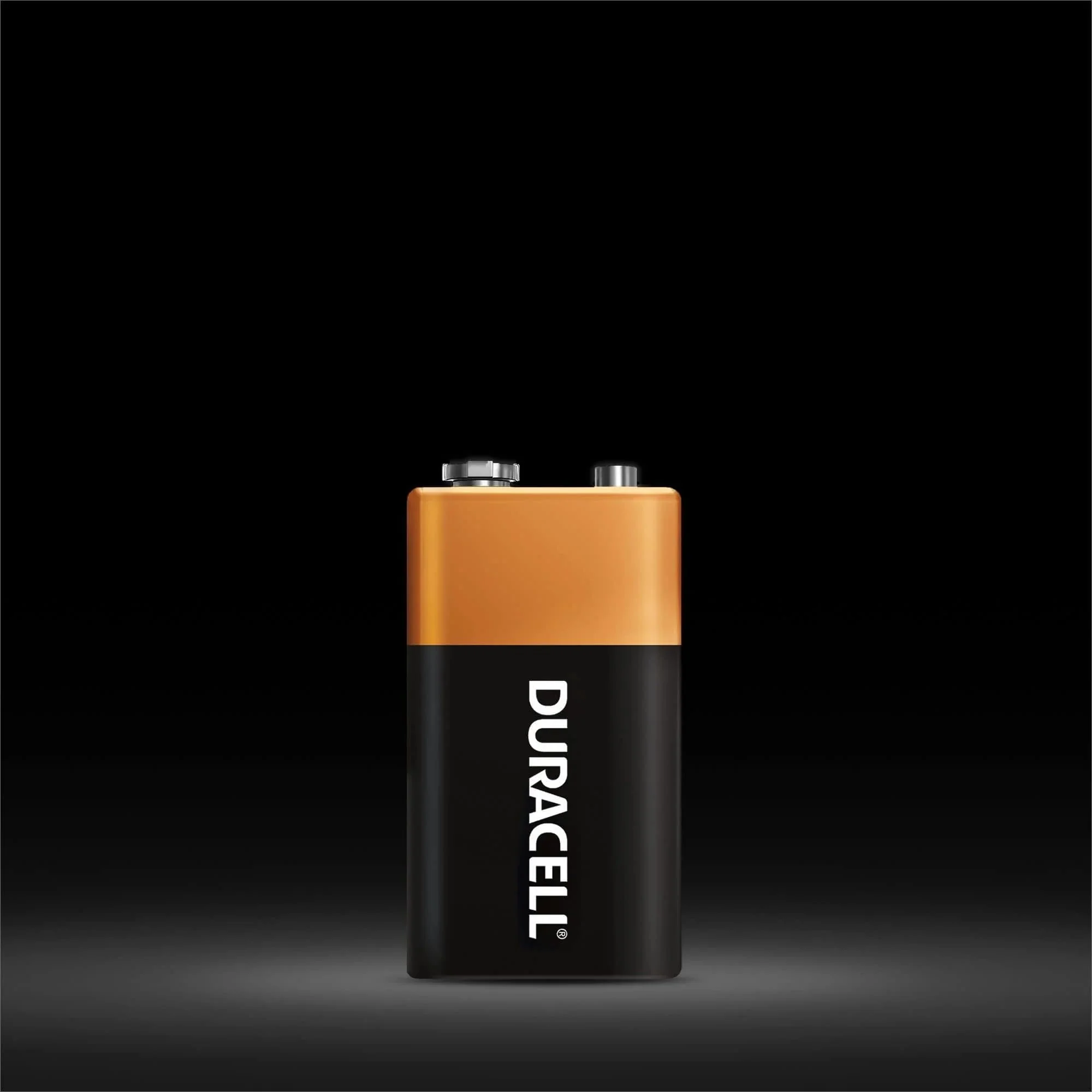 DURACELL Coppertop 9V Battery, 9-Volt with Long-Lasting Power, All-Purpose Alkaline 9V Battery for Household, Business, and Office Devices!