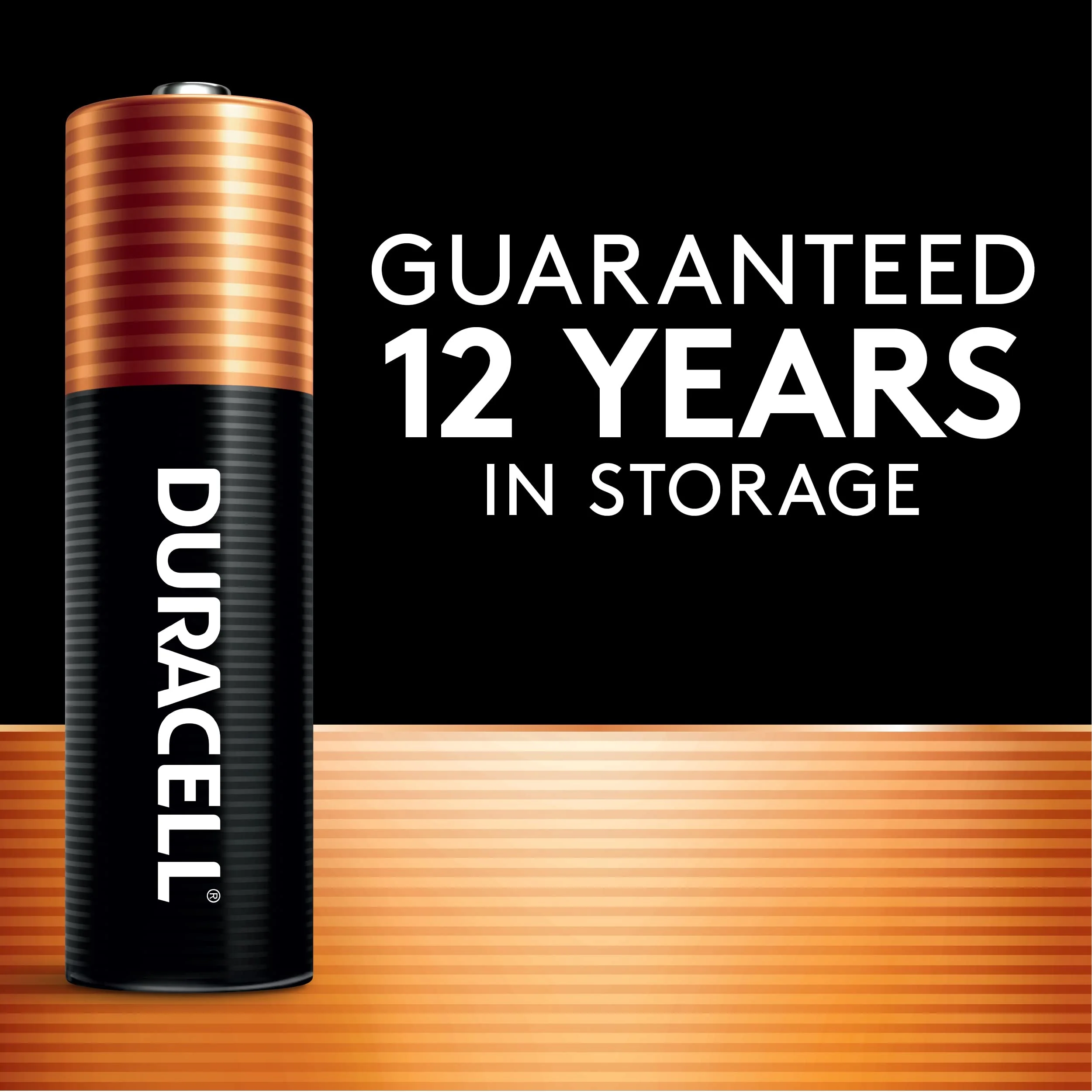 Duracell Coppertop AAA Batteries with Power Boost Ingredients, Triple A Batteries, 2 Count (Pack of 1) for Household and Office Devices, Alkaline AAA Battery - Image 2